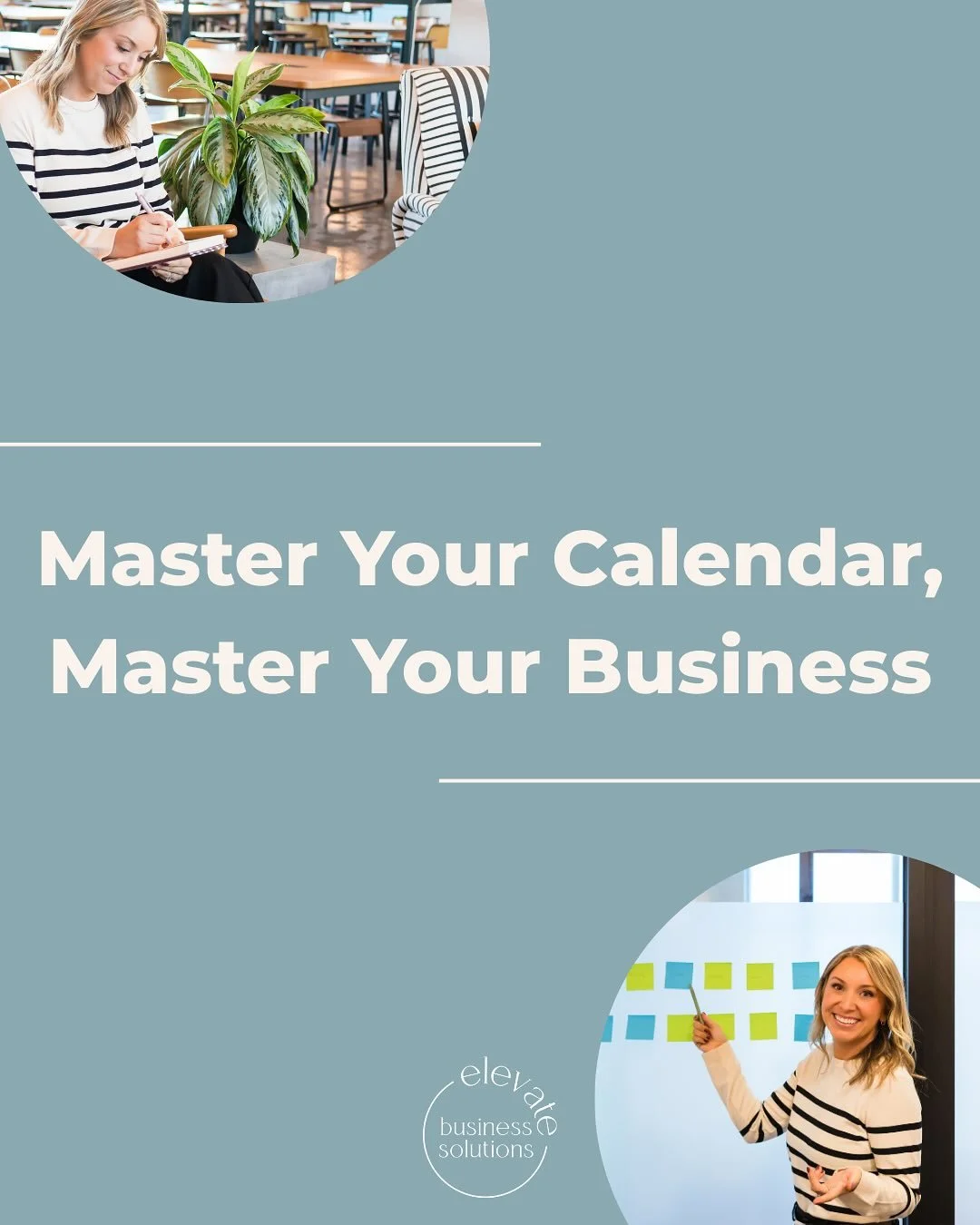 Take control of your calendar and your business.
&nbsp;
Click the link in our bio to schedule your clarity call and start mastering your time.
&nbsp;
#delegatetoelevate #calendarmanagement #automate