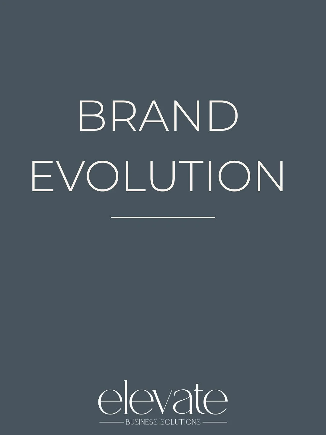Brand evolution isn&rsquo;t about changing colors.
&nbsp;
It&rsquo;s about growing into who you actually are.
&nbsp;
Over 5 years, Elevate has evolved:
&bull; Clearer messaging
&bull; Stronger positioning
&bull; Sharper services
&bull; Bigger vision
