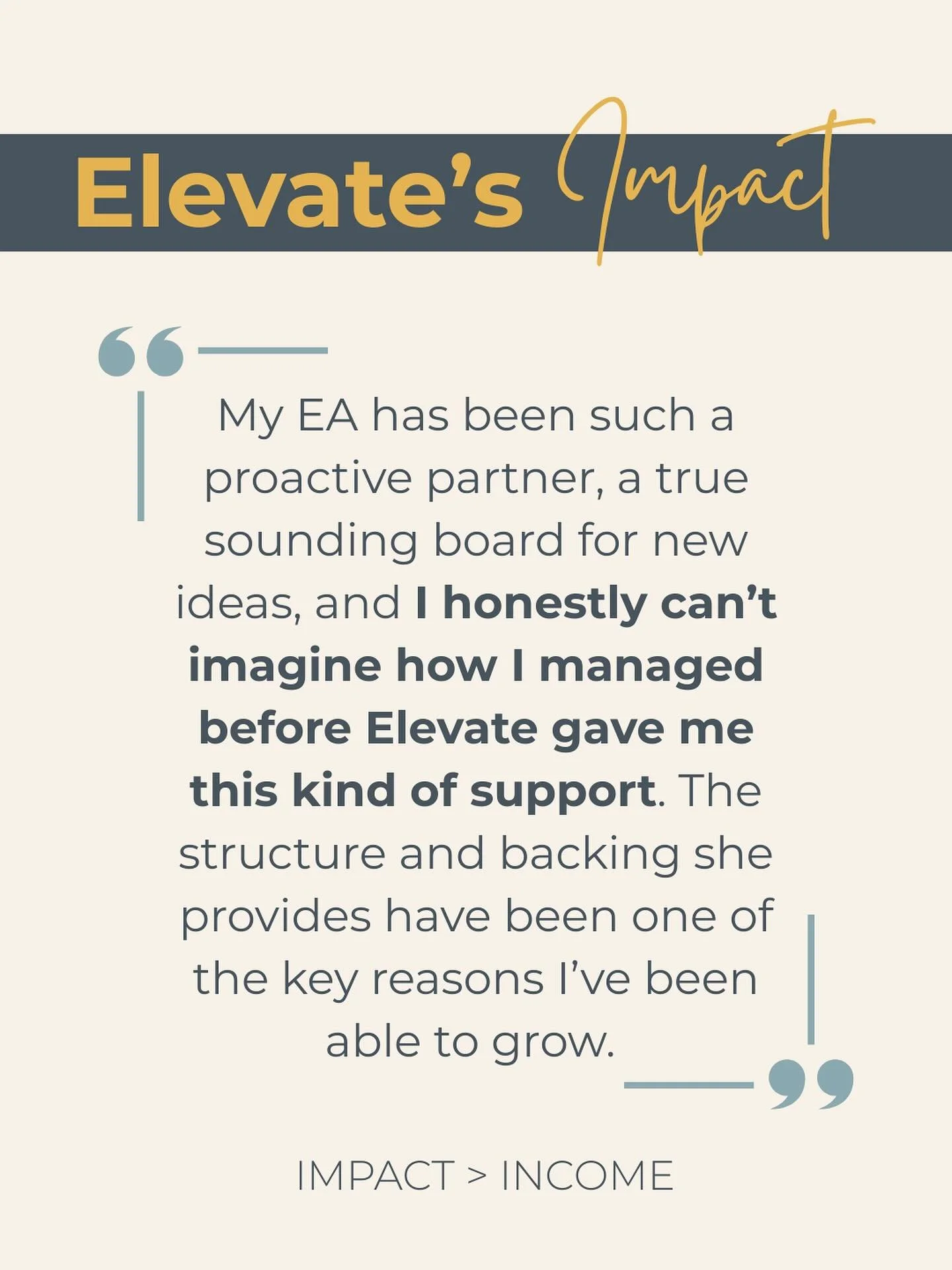 Revenue matters.
&nbsp;
But impact matters more.
&nbsp;
Five years in, what we&rsquo;re most proud of isn&rsquo;t numbers.
&nbsp;
It&rsquo;s:
&bull; Businesses running smoother
&bull; Leaders gaining back time
&bull; Teams operating confidently
&bull
