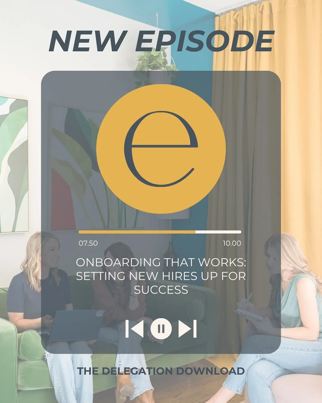 In case you missed it Episode 12 is now streaming.
&nbsp;
Onboarding isn&rsquo;t just paperwork and checklists. It&rsquo;s how you build confidence, clarity, and connection from day one.
&nbsp;
Ashley and Nichole share how to create onboarding that a