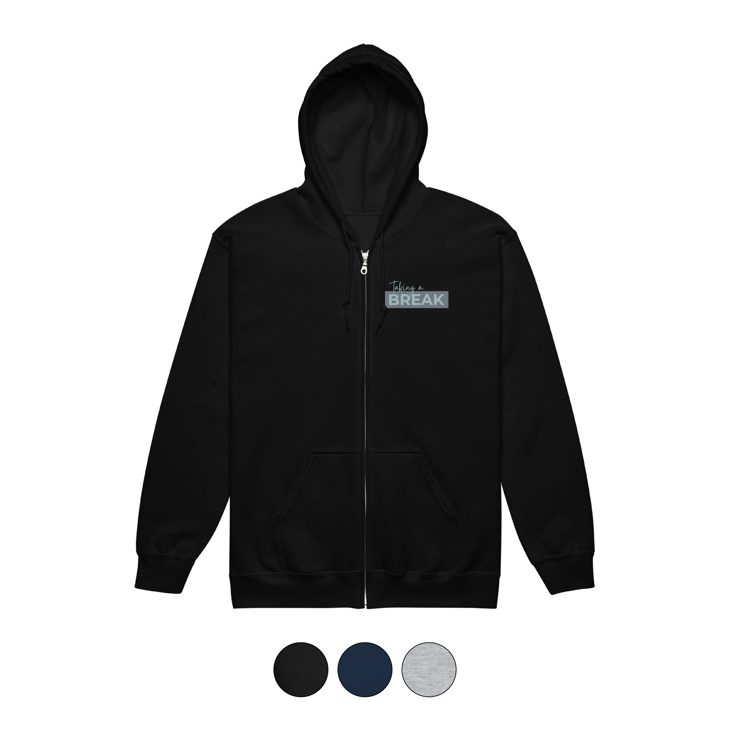 Taking a Break Zip Up