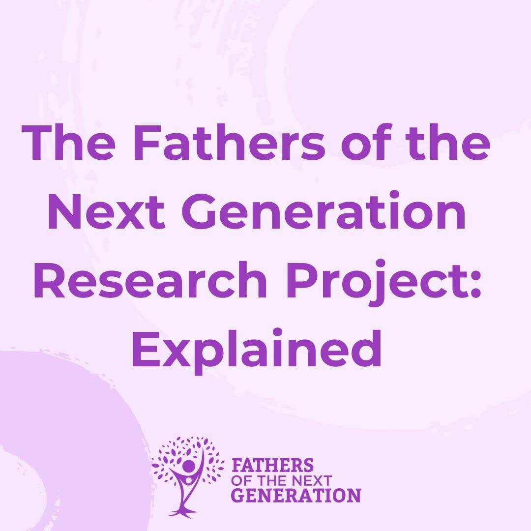 Curious about the Fathers of the Next Generation Research Project? Learn more about who we are and what we stand for by swiping through. Check the link in our bio for more details
