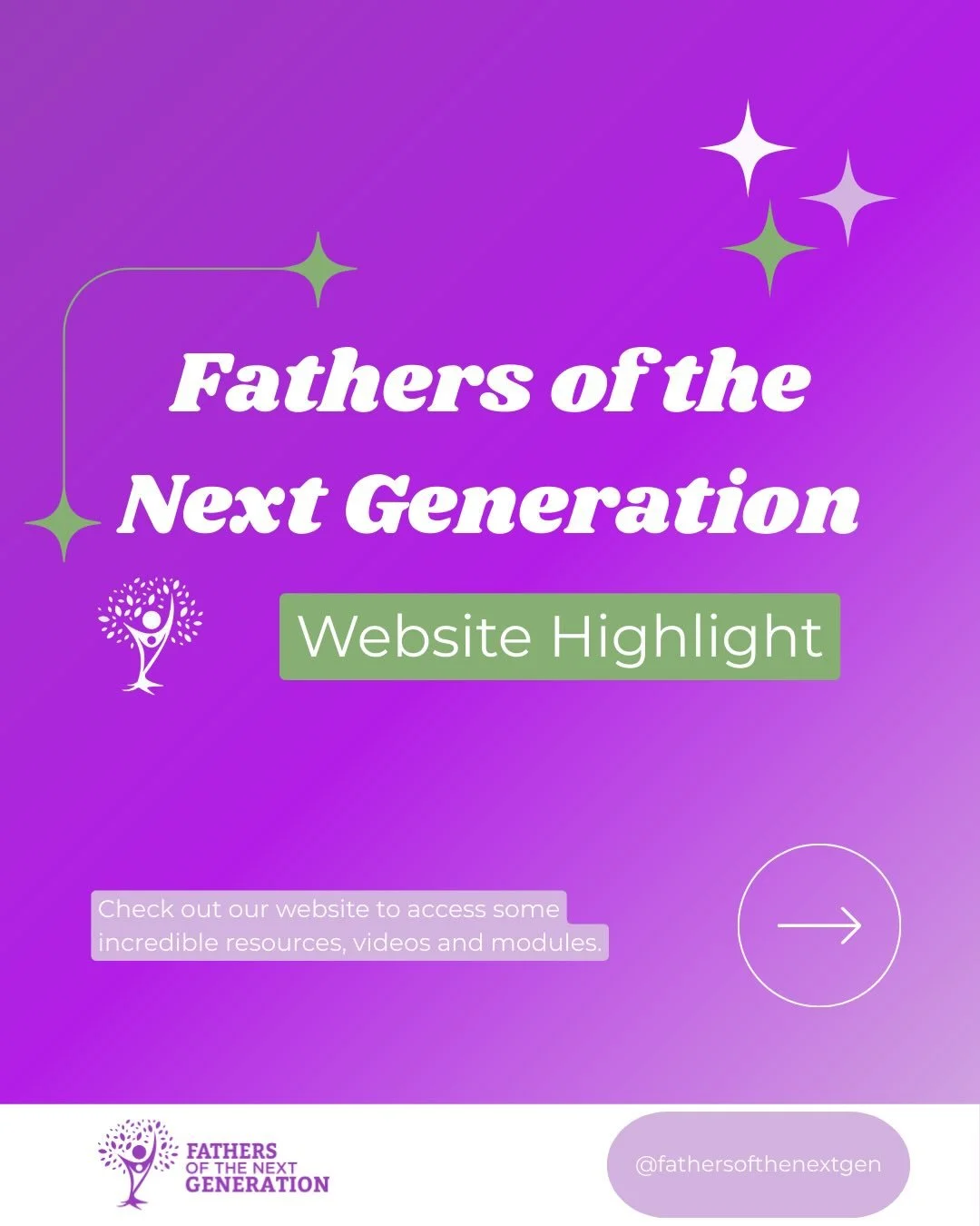 Our website is home to many great resources and modules! Check out the Resources section of our website to view this specially curated list of resources available to our FOTNG community 💜. Our Living Strong video and module, made in collaboration wi