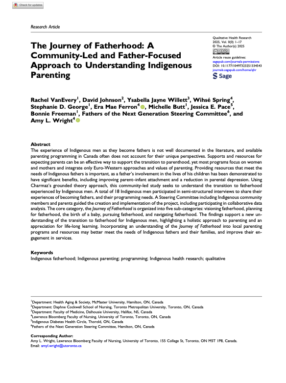 The Journey of Fatherhood Report