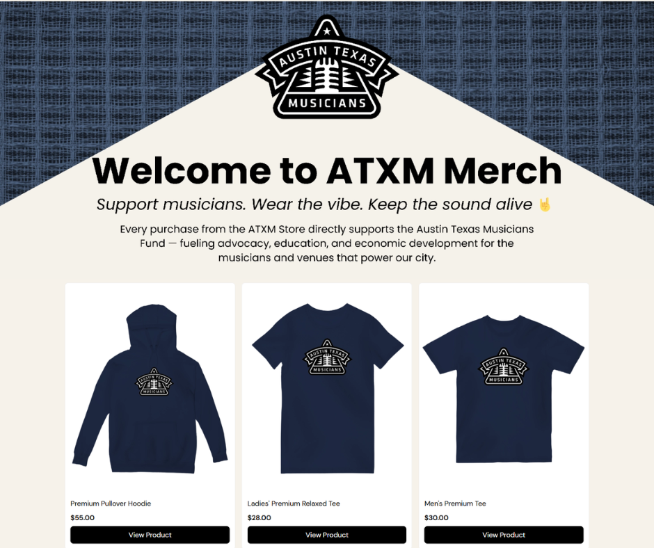 The ATXM Merch Store Is Live! Premium Apparel with a Purpose 