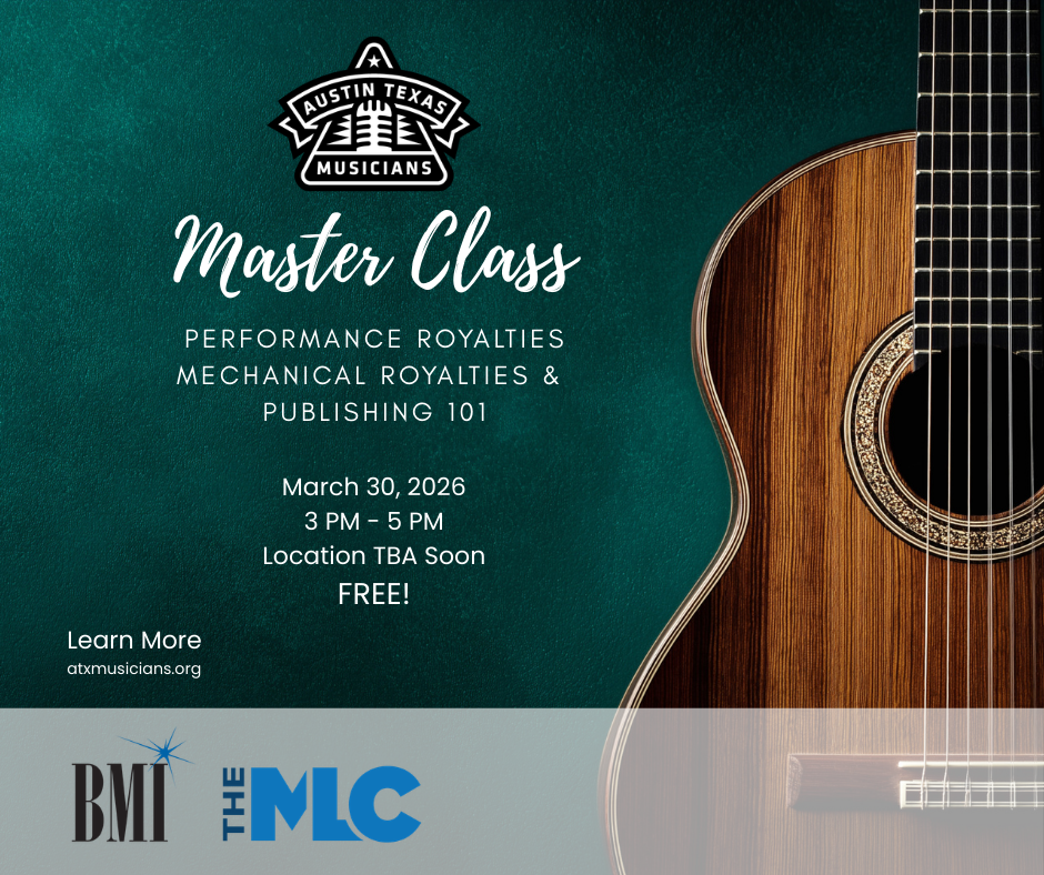 ATXM Music Industry Education Series Kicks Off March 30th