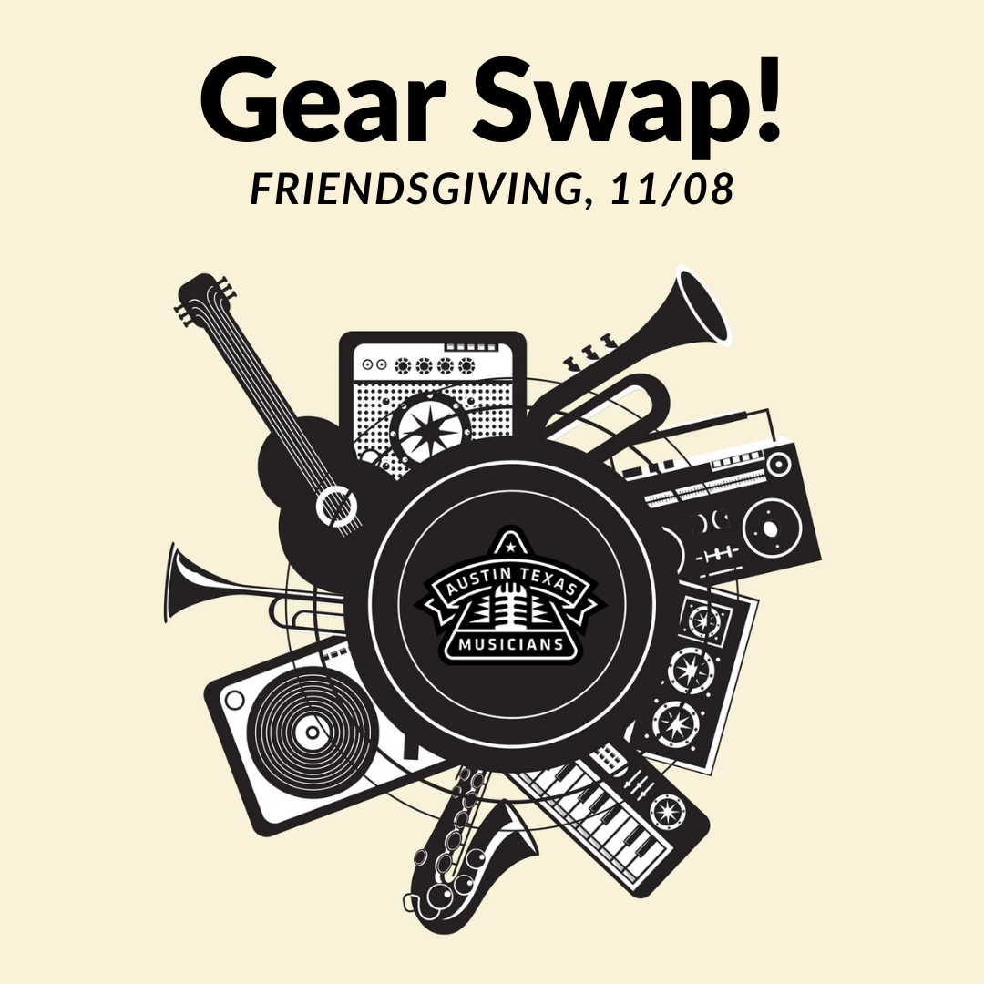 Nov 8th: Musicians Gear Swap!