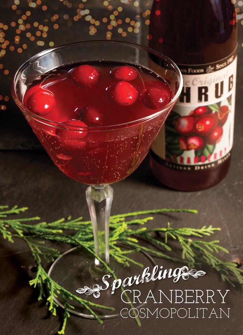 Cranberry Shrub Cosmopolitan