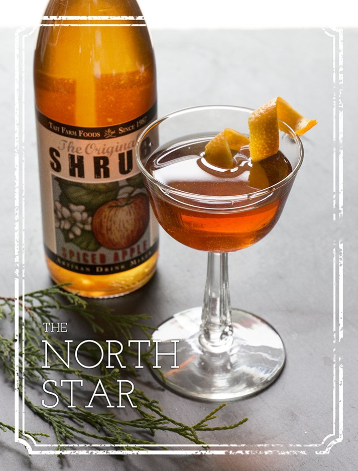 The North Star with Spiced Apple Shrub