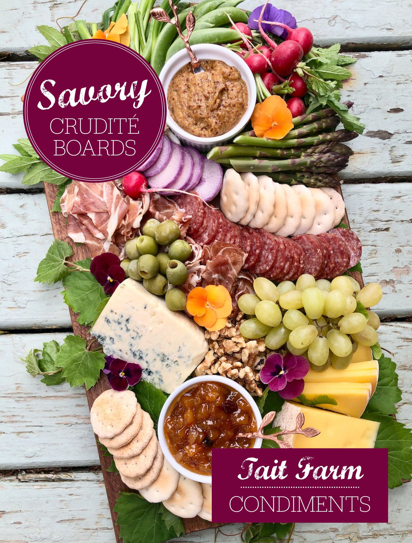 Savory Crudité Boards