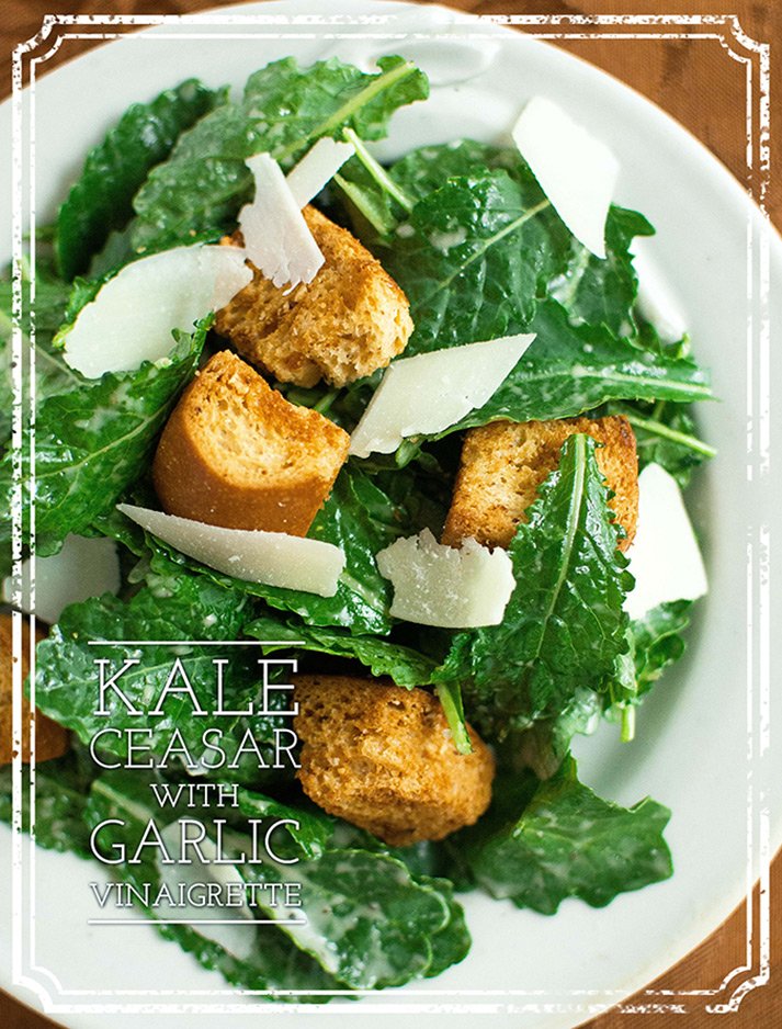 Kale Caesar Salad