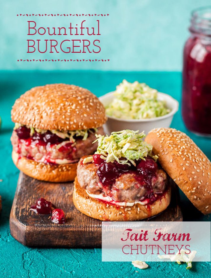 Bountiful Burgers with Chutney