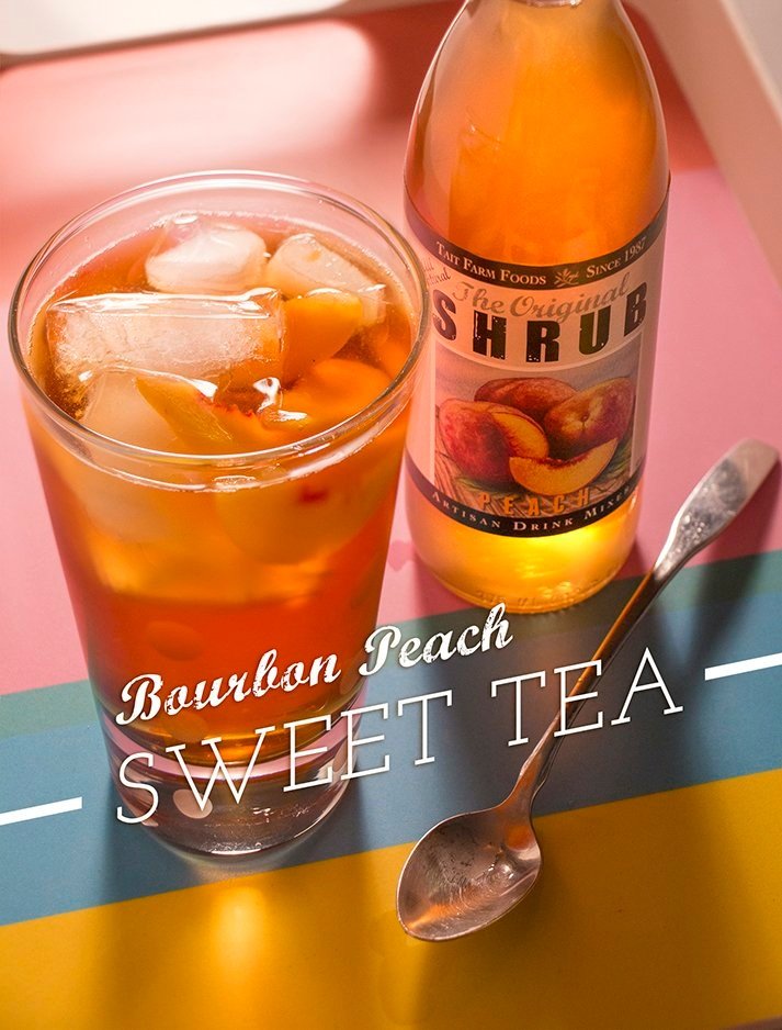 Bourbon Peach Sweet Tea