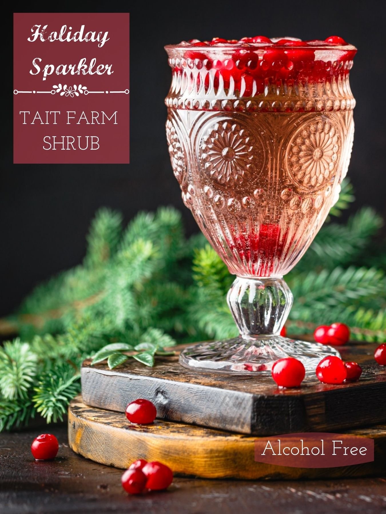 Holiday Spritzer, Non-Alcoholic