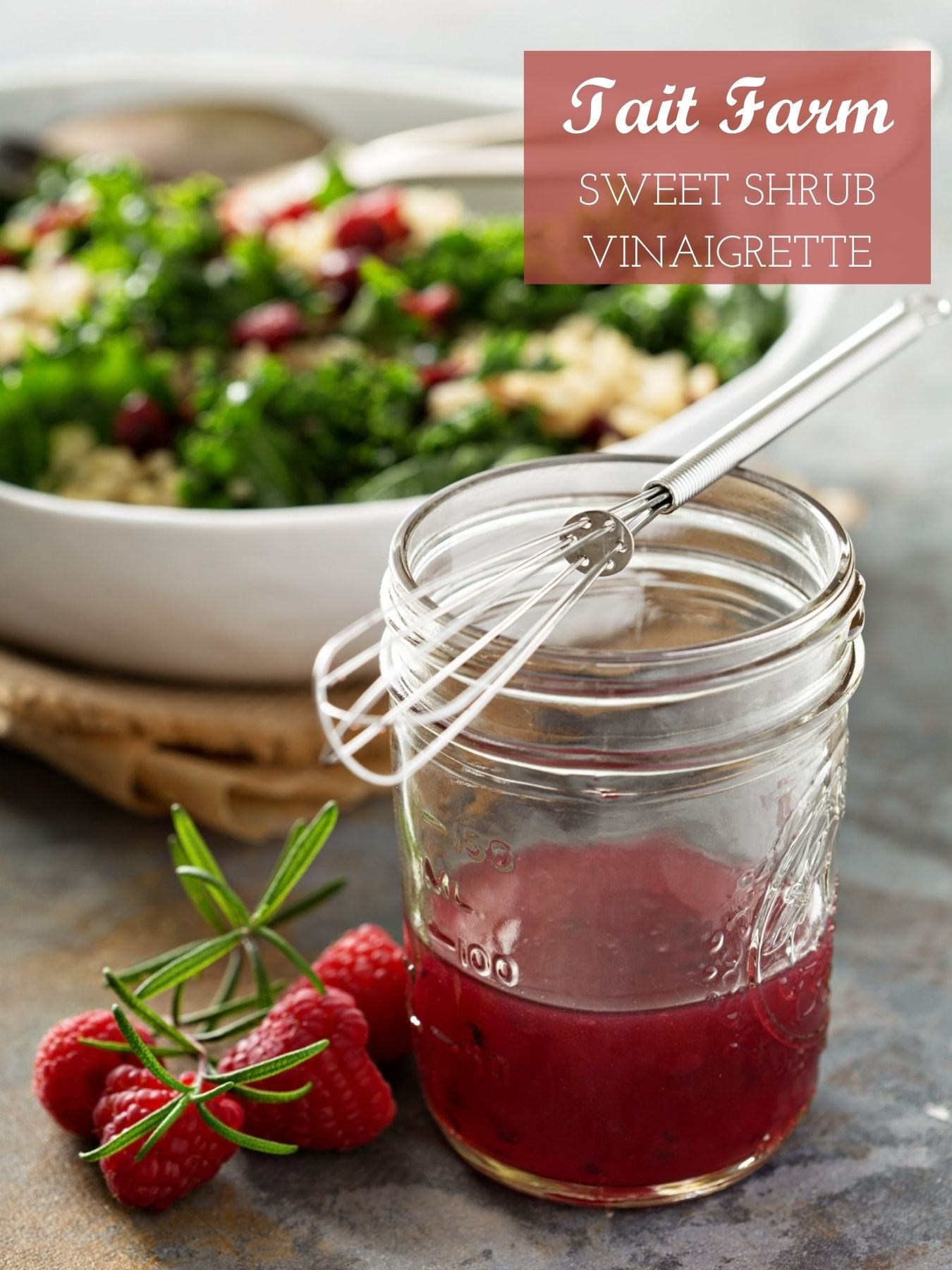 Sweet Shrub Vinaigrette