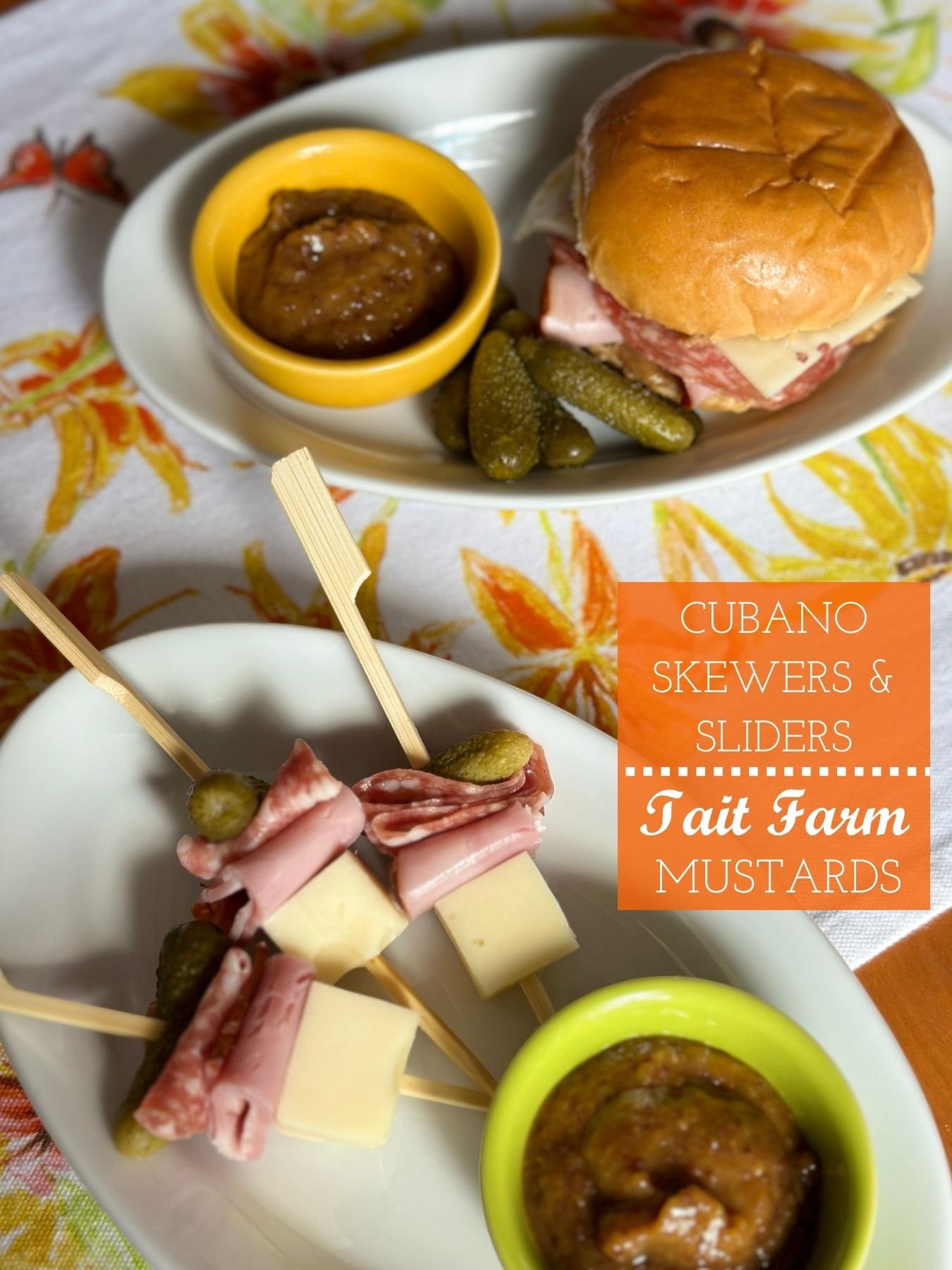 Cubano Skewers and Sliders