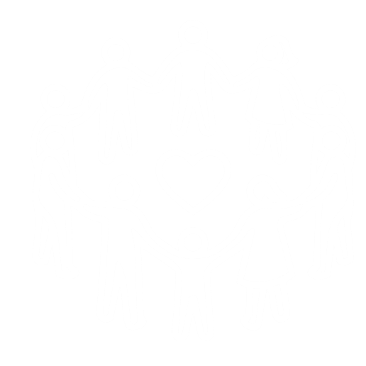 Stick characters in circle