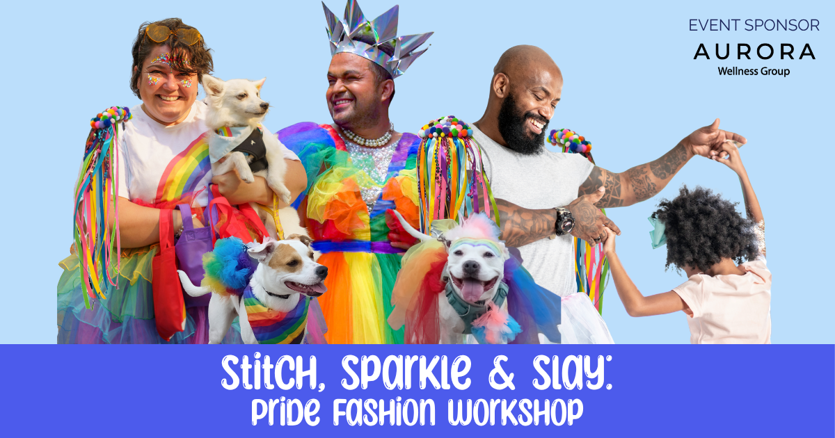 Stitch, Sparkle & Slay: Pride Fashion Workshop