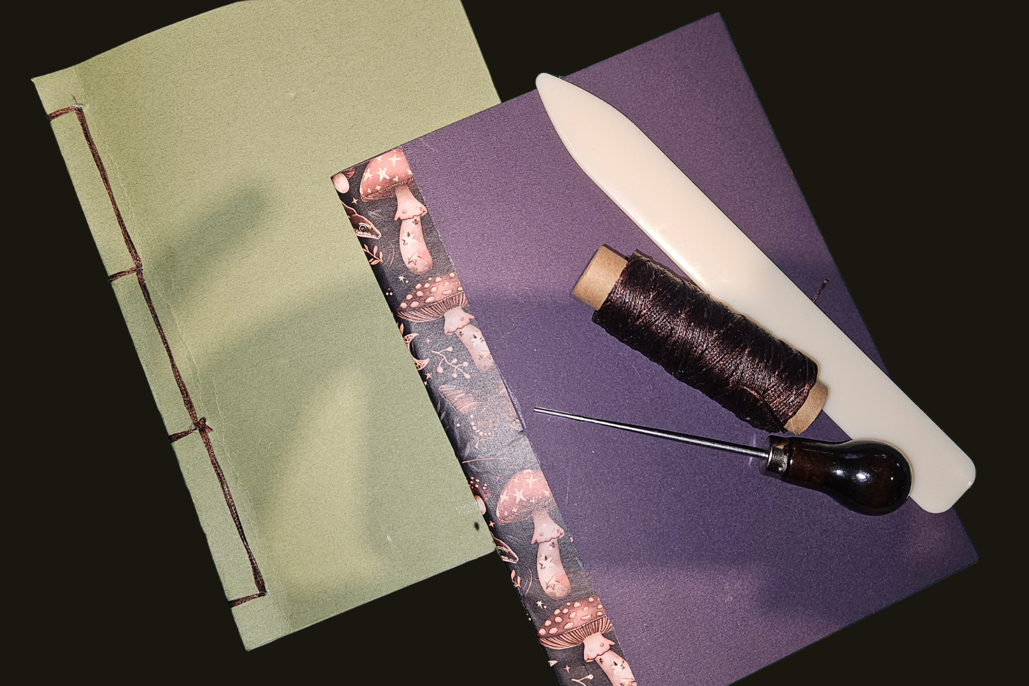 Full Moon Journal Book Binding