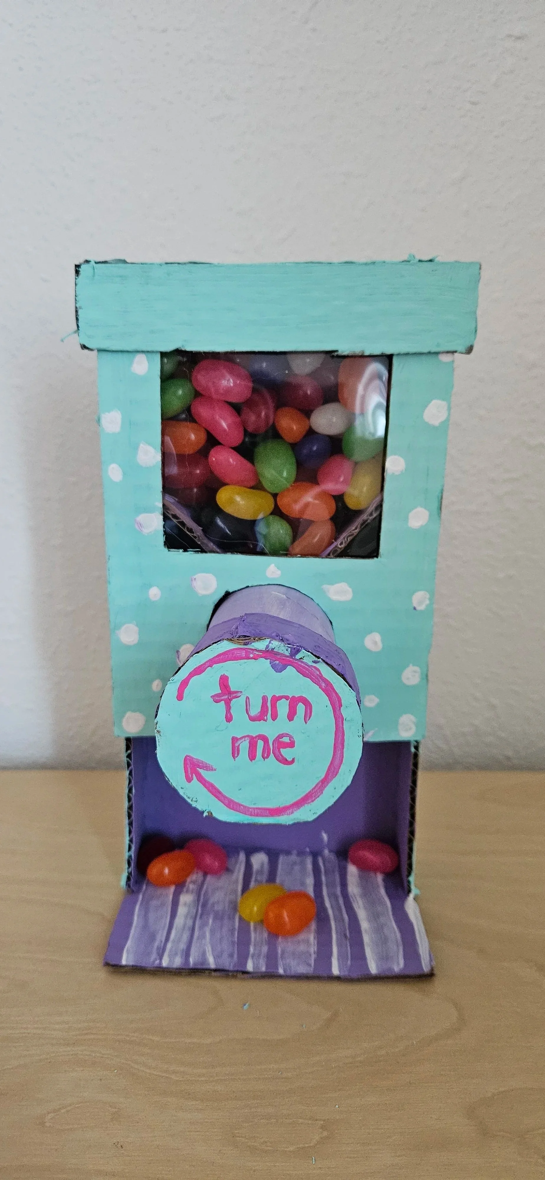 Rainbow Youth Club: Cardboard vending machines