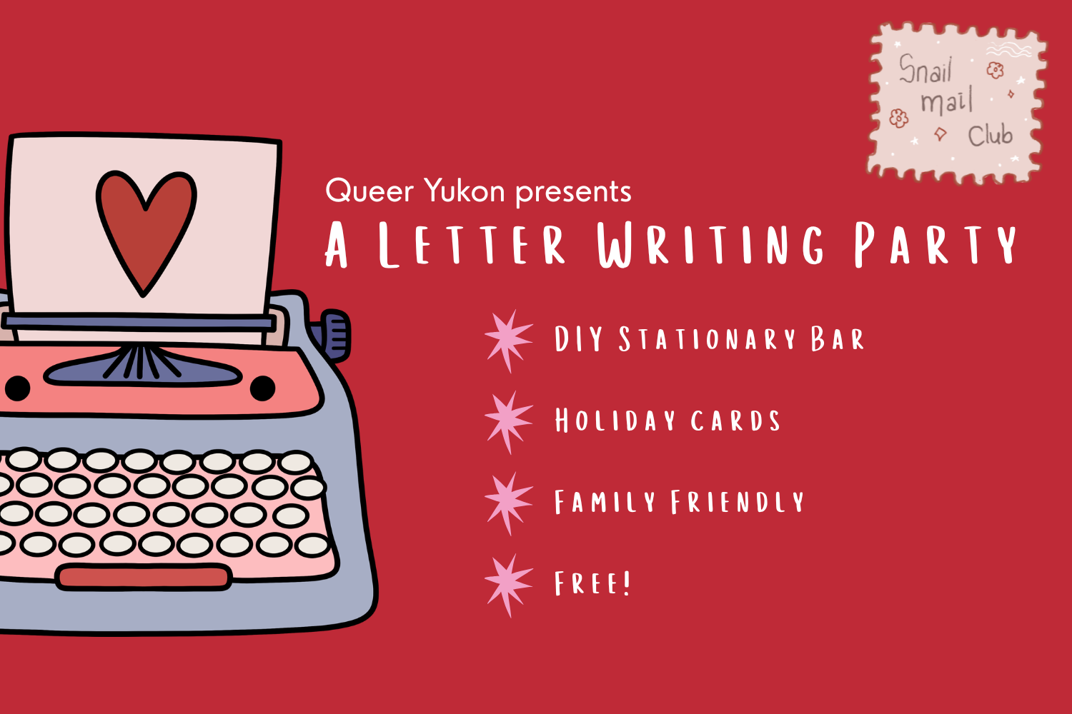 Letter Writing Party