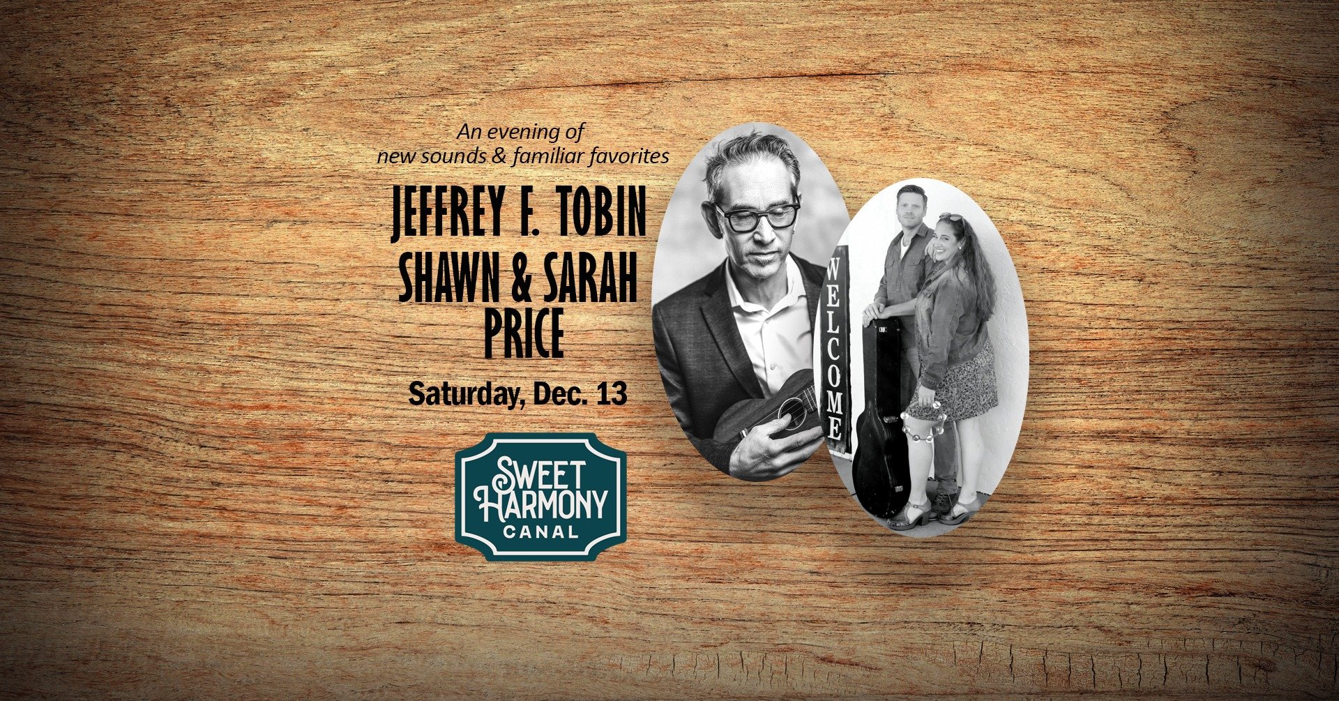 Live Music: Jeffrey Forrester Tobin w/ Shawn & Sarah Price