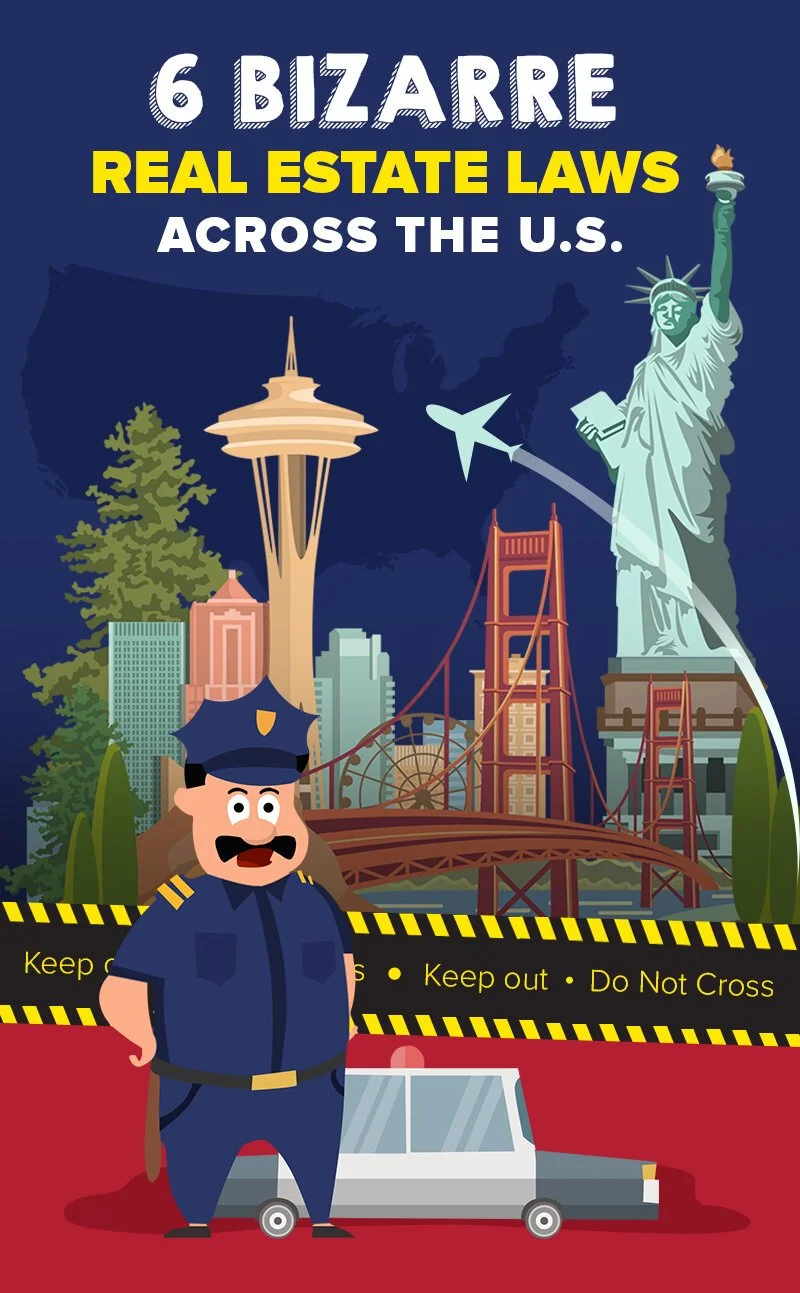 6 Bizarre Real Estate Laws Across the U.S.,Lesia Erickson Group