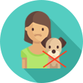 3. Don't leave your pets.