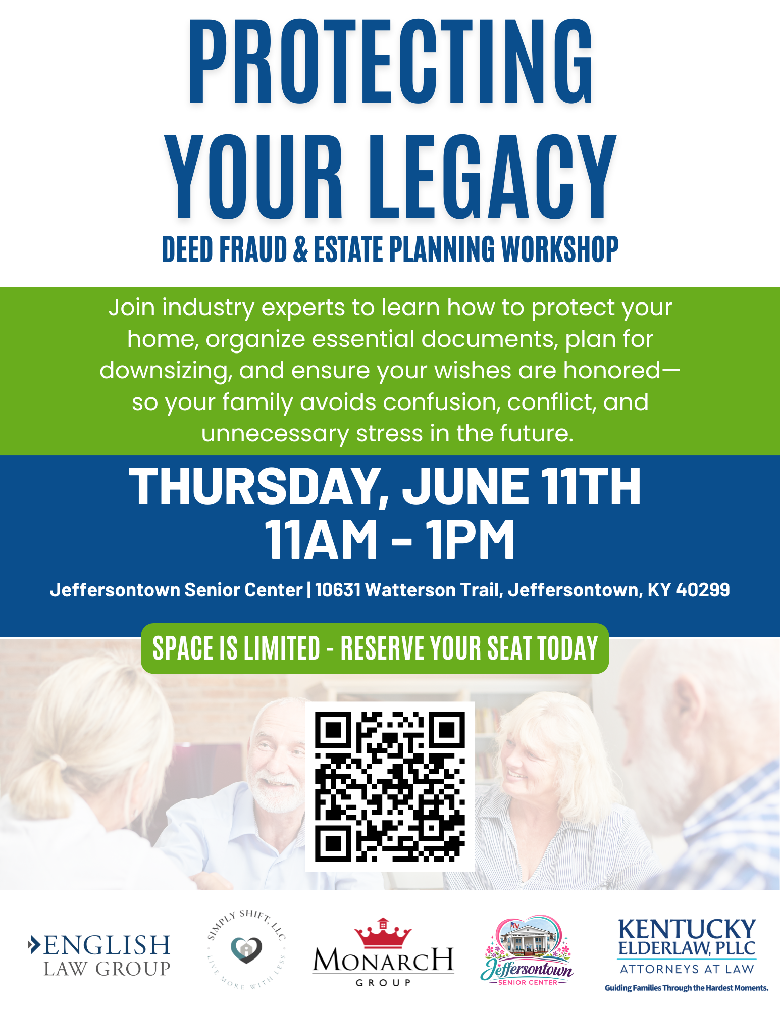 PROTECTING YOUR LEGACY - DEED FRAUD &amp; ESTATE PLANNING WORKSH (Copy)