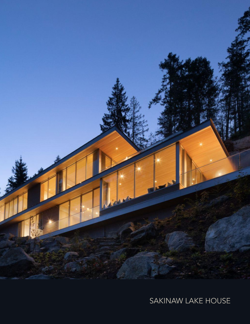 Sakinaw Lake House, Sunshine Coast, BC