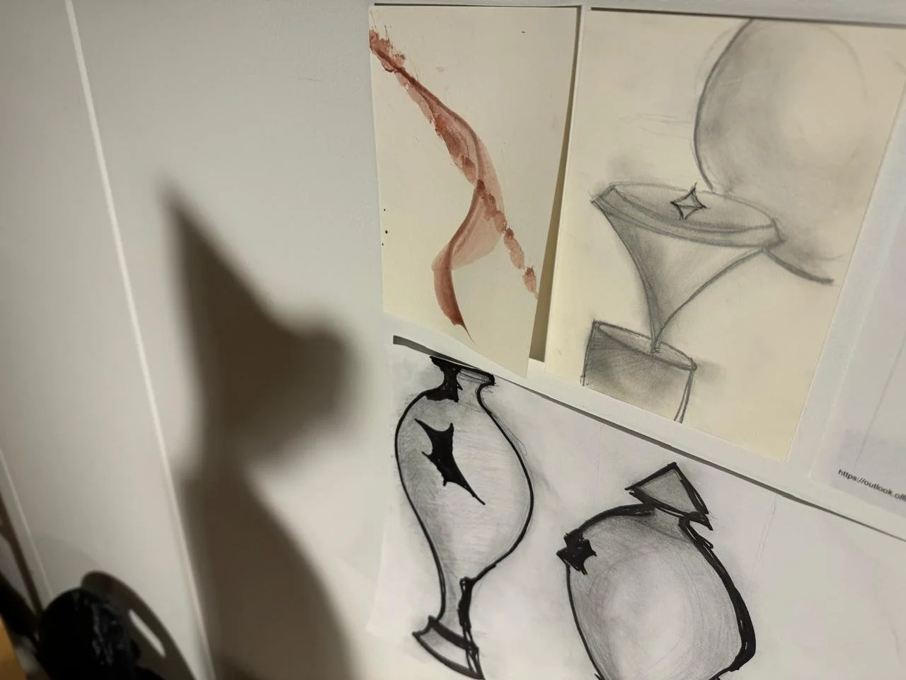 top right quick sketch