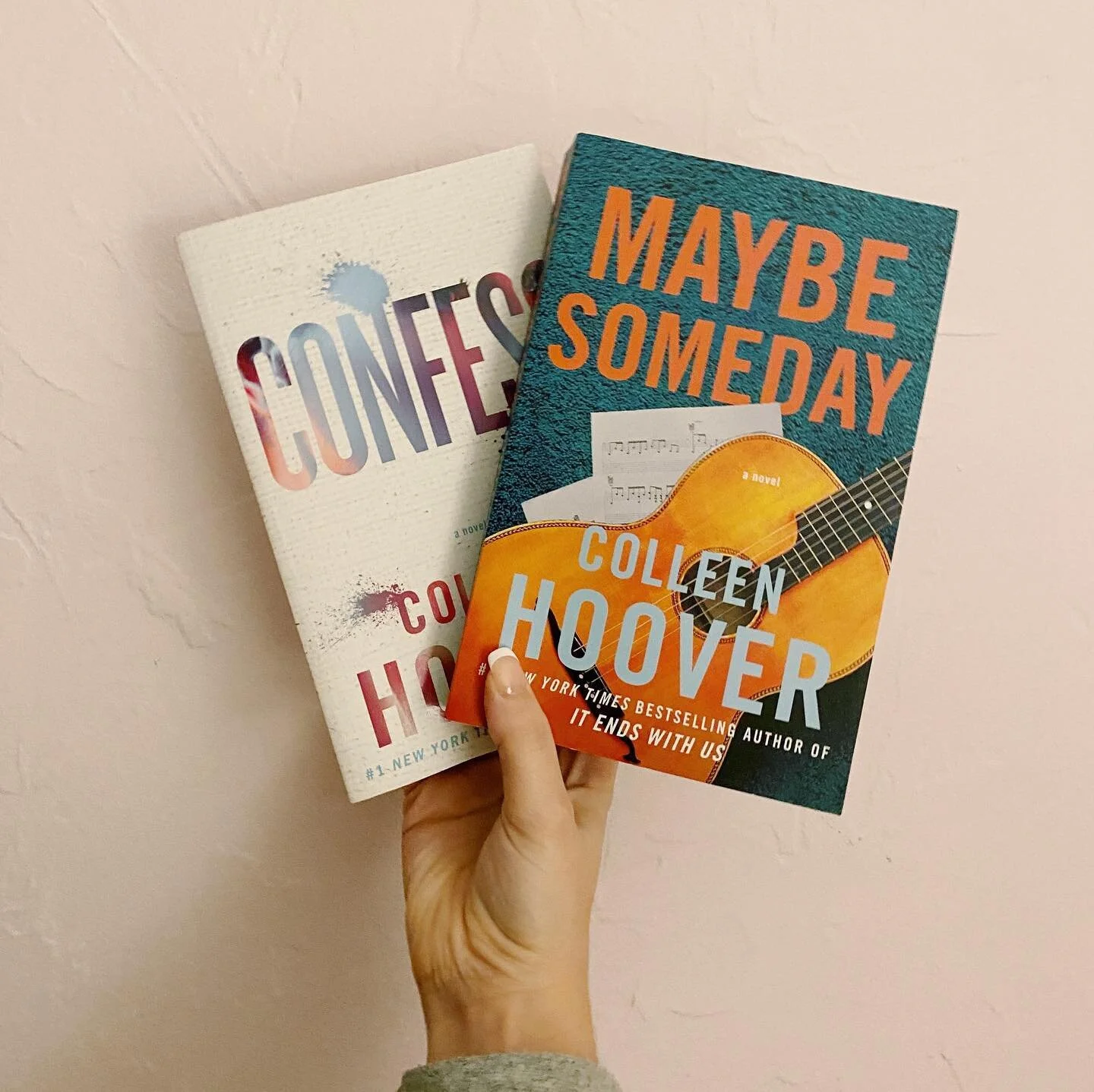 My two unread CoHo books. Which should I plan to read first?💭🤍