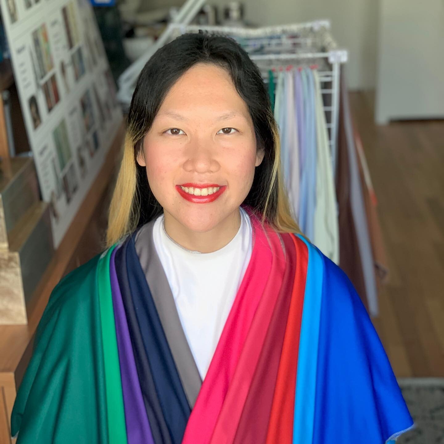 Beautiful Felicia is truly stunning in her Winter colors!
⠀⠀⠀⠀⠀⠀⠀⠀⠀
She&rsquo;s a smart lady and brought her boyfriend for a couples appointment when they decided he needed some new clothes and a suit.
⠀⠀⠀⠀⠀⠀⠀⠀⠀
Felicia wears scrubs to work and it ma