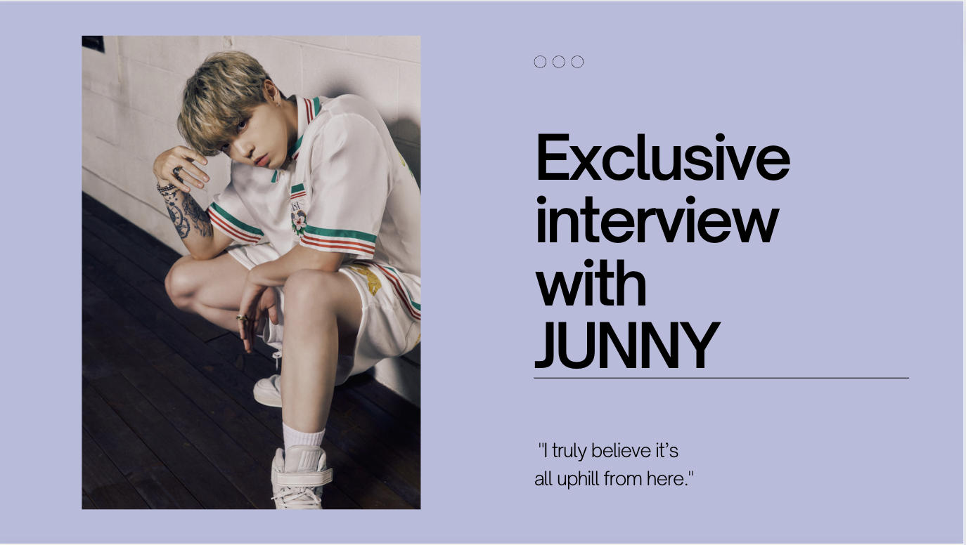 With ‘blanc’, JUNNY Wants To Show You His Artistic Colors