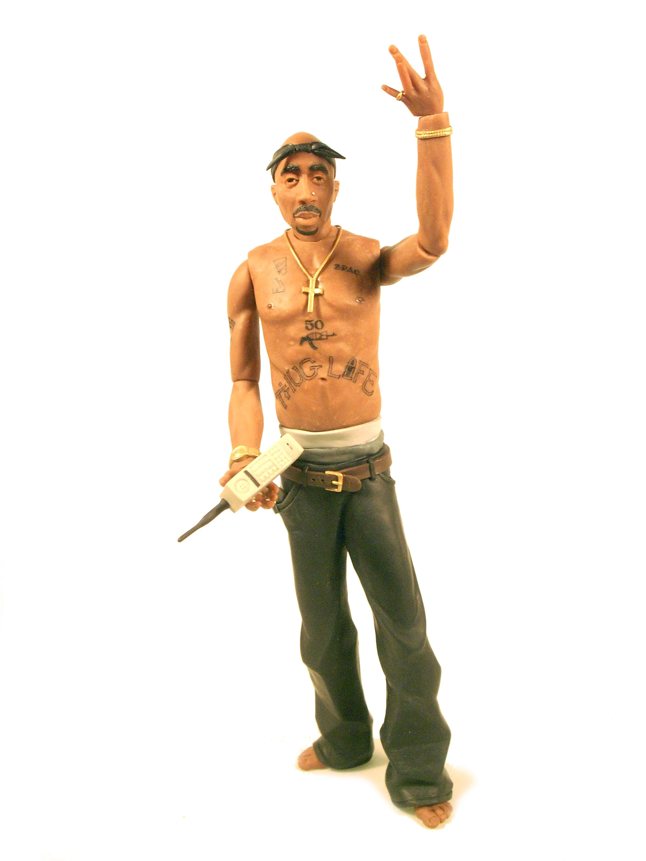 Mike Leavitt rap history art sculpture clay carving