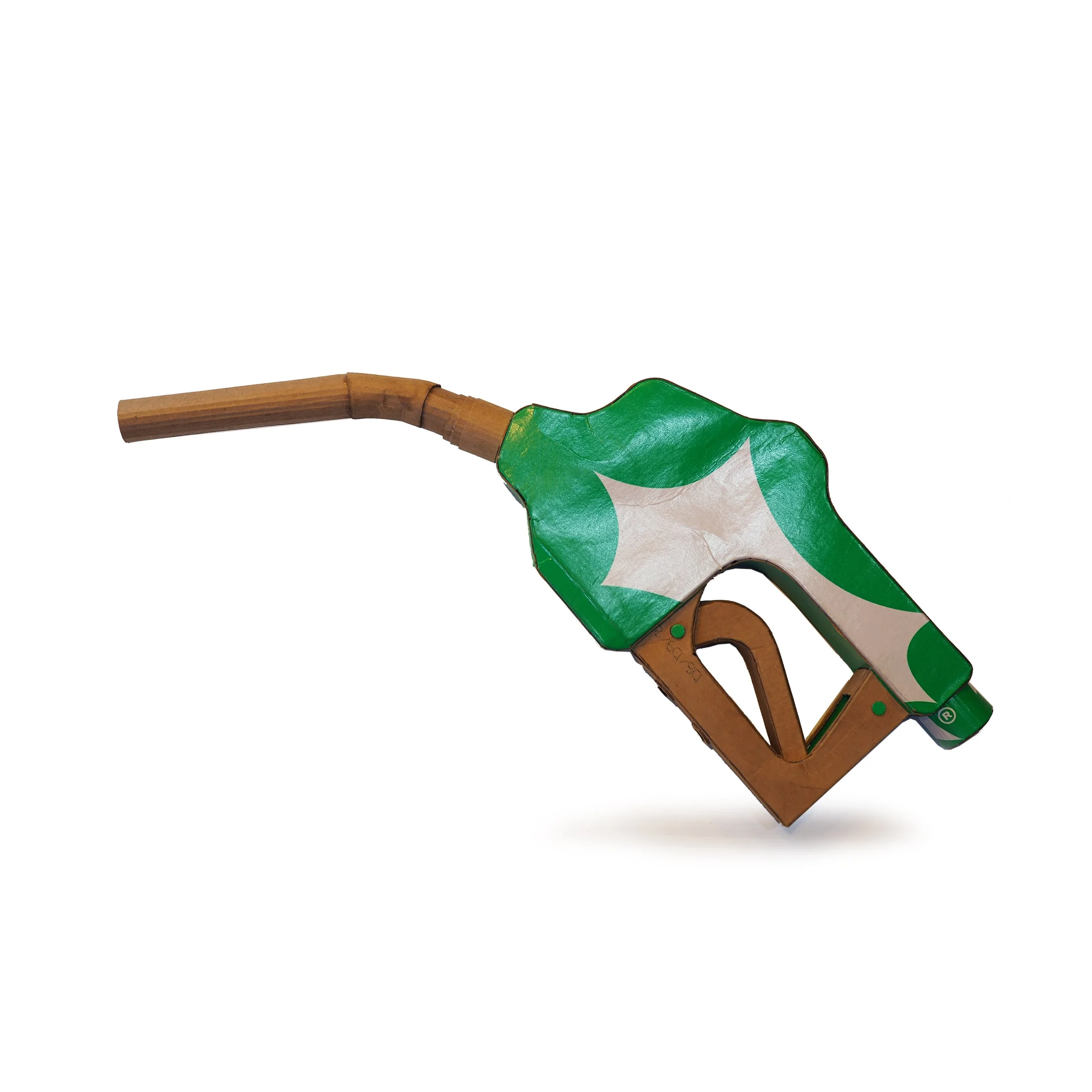 Big oil politics satirical kinetic one-of-a-kind art sculpture