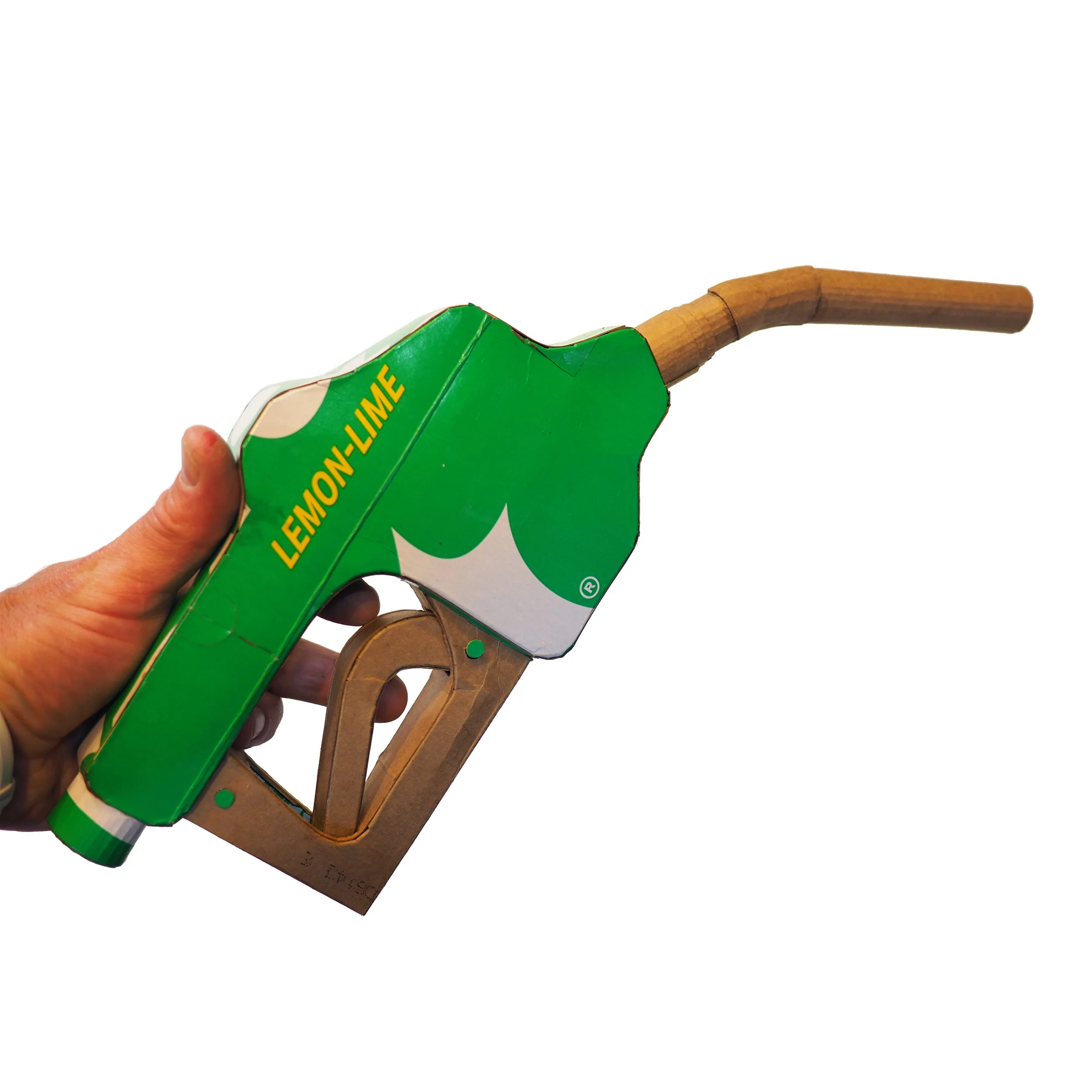 Big oil Green Sprite soda fossil fuel industry high fructose political satire kinetic art sculpture