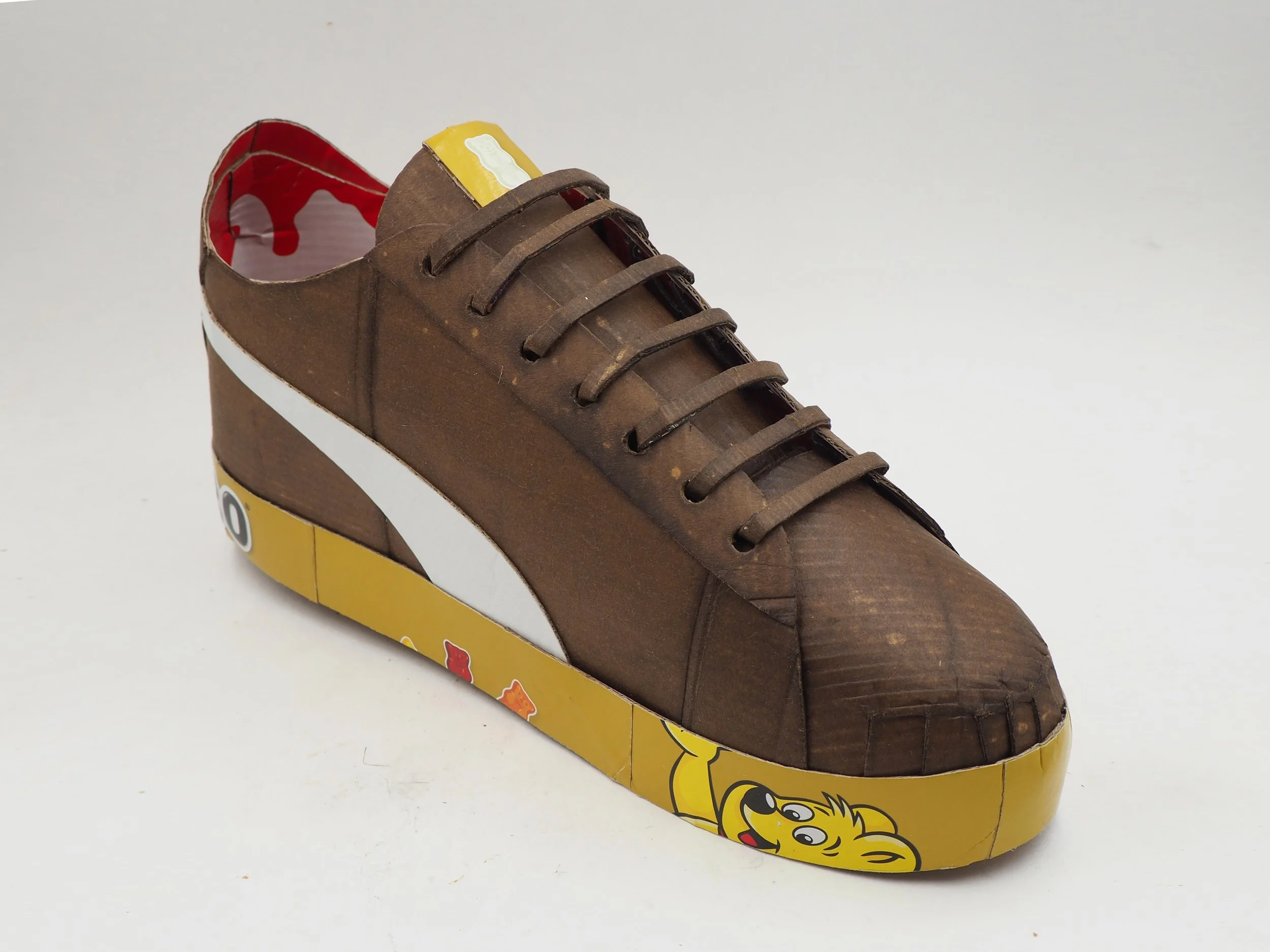 Puma Haribo Gummy Bears candy pop art culture collector art shoe Germany sneaker freak sculpture