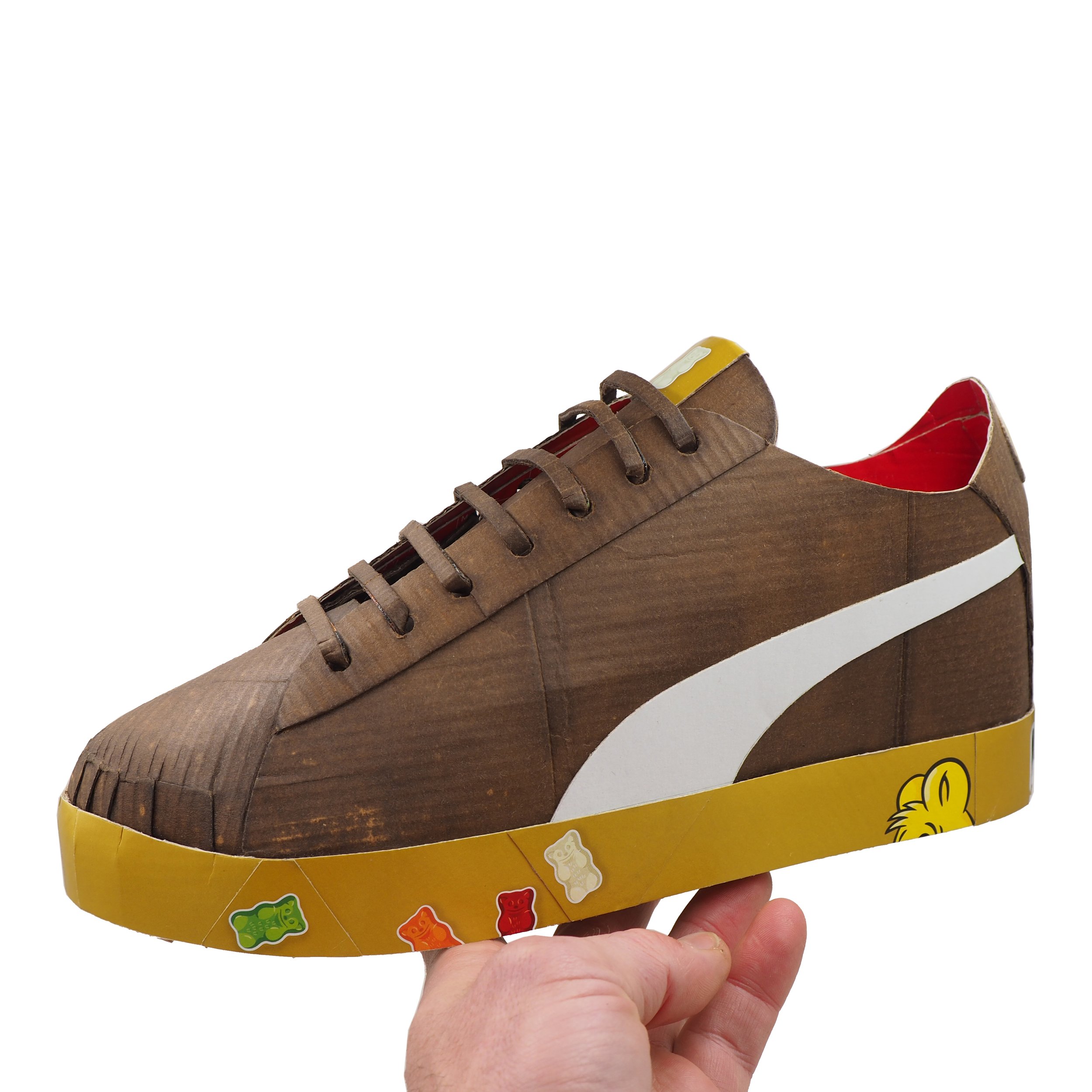 Puma Haribo Gummy Bears candy pop art culture collector art shoe Germany sneaker freak sculpture