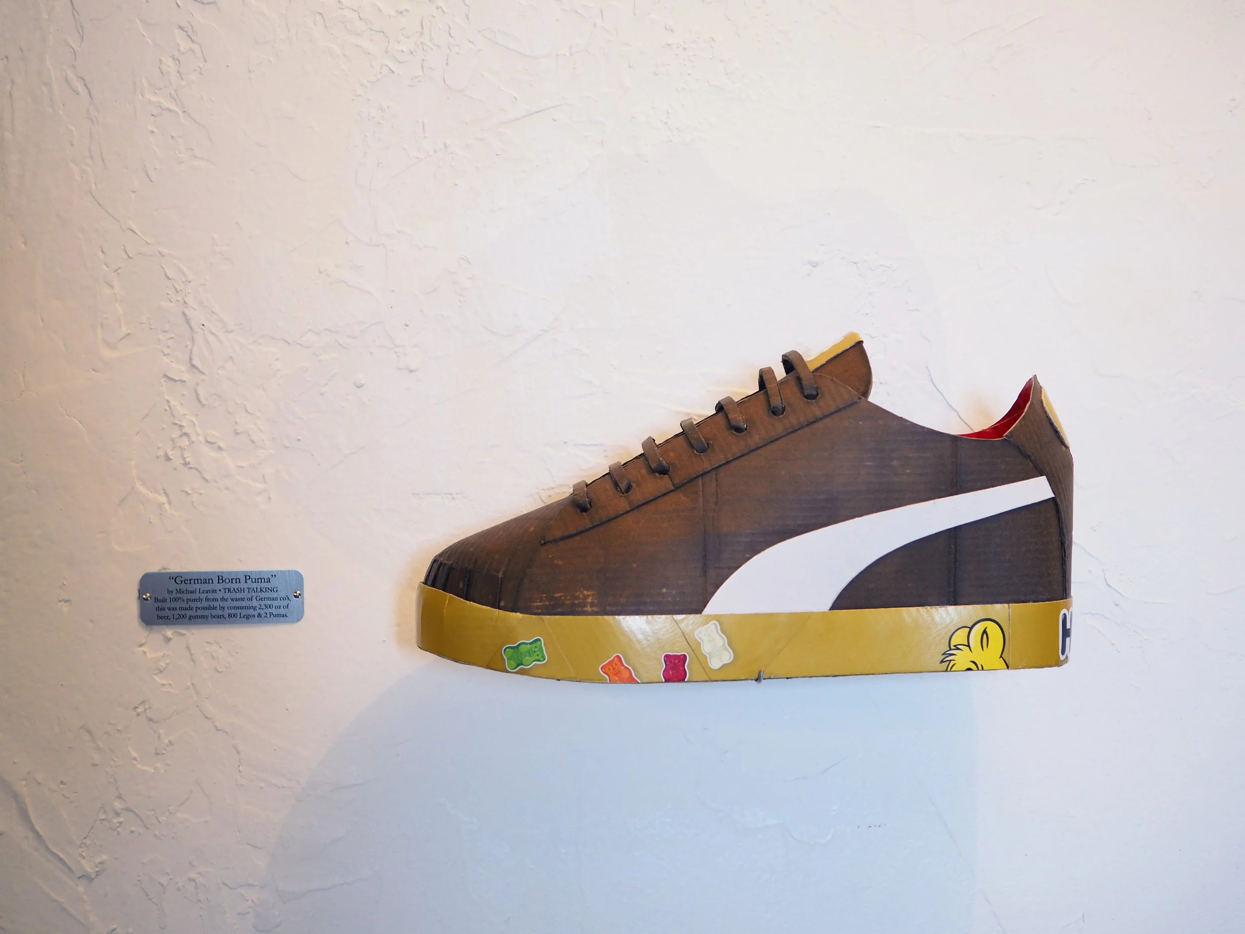 Puma Haribo Gummy Bears candy pop art culture collector art shoe Germany sneaker freak sculpture