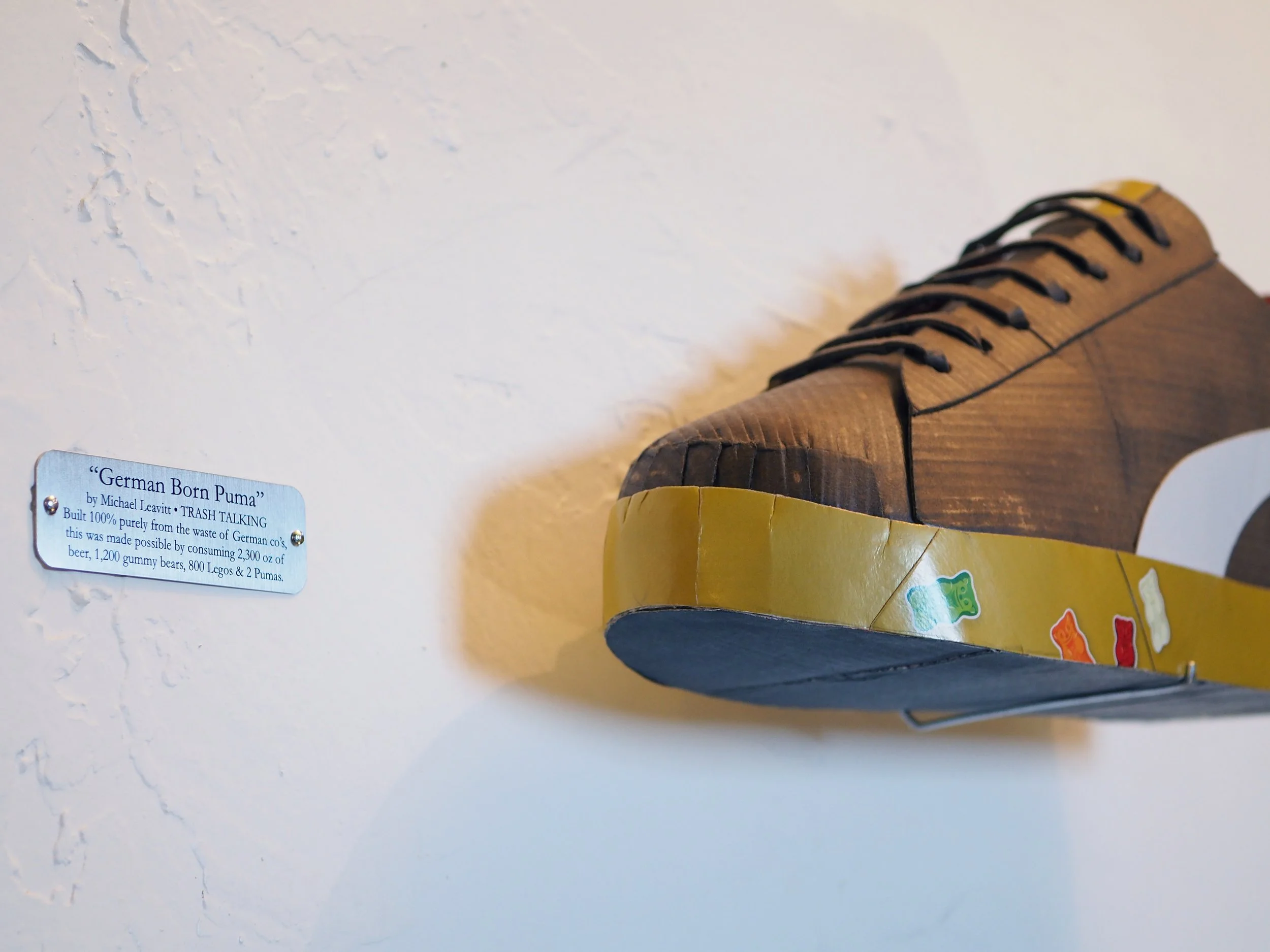 Puma Haribo Gummy Bears candy pop art culture collector art shoe Germany sneaker freak sculpture