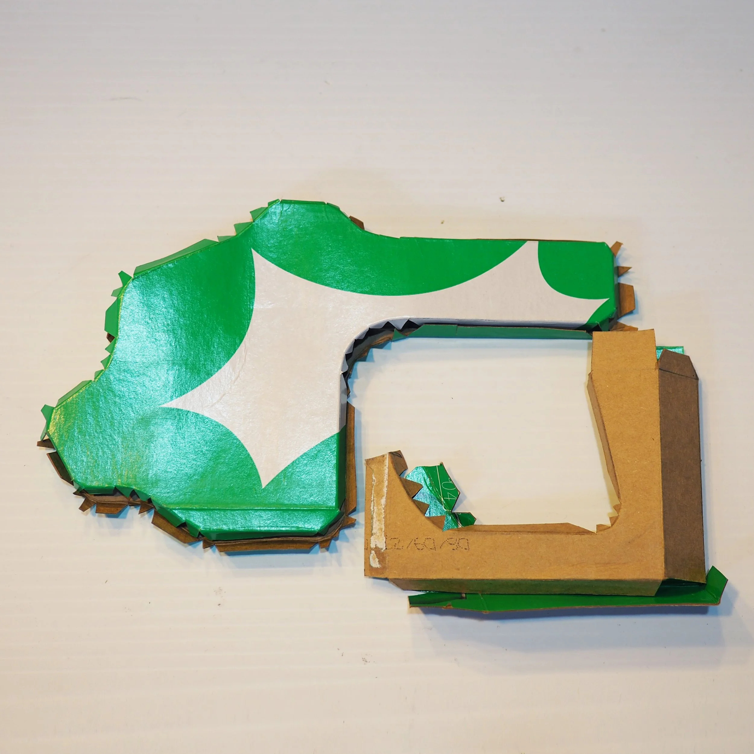 Big oil childhood obesity green Sprite soda politics satirical kinetic one-off art sculpture