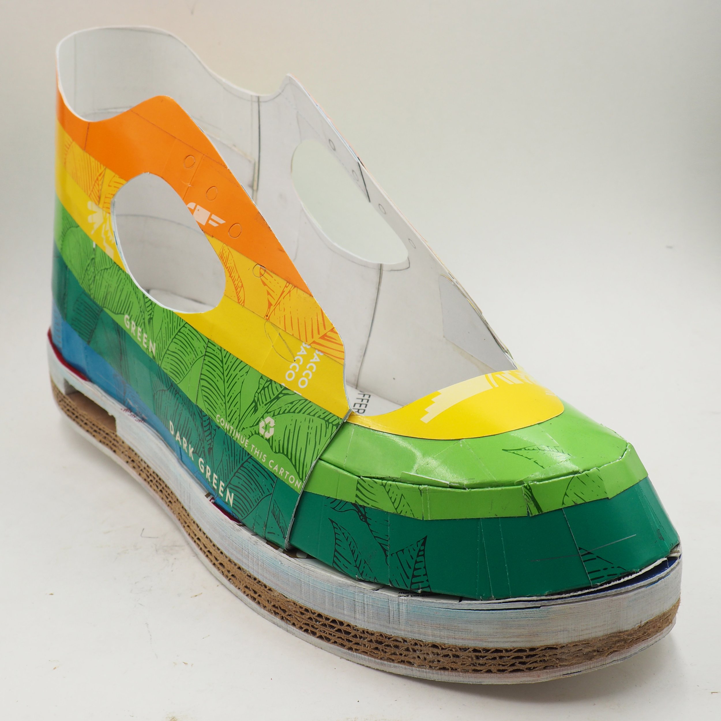 Pop art consumer culture big tobacco rainbow American Spirit Nike Air Jordan collector shoe sculpture making process