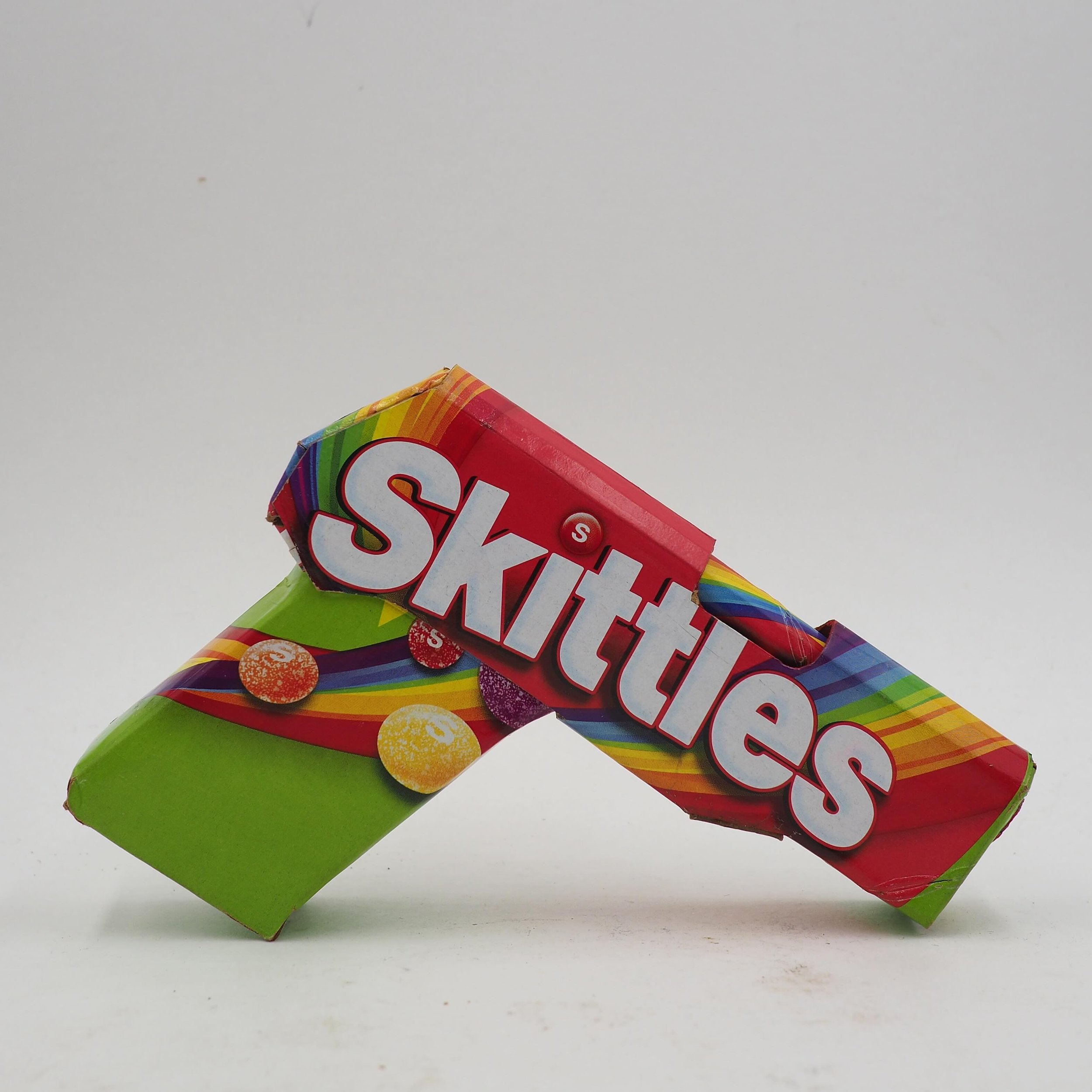 do you think more than 5,000 Skittles were eaten to generate the waste used to make this?