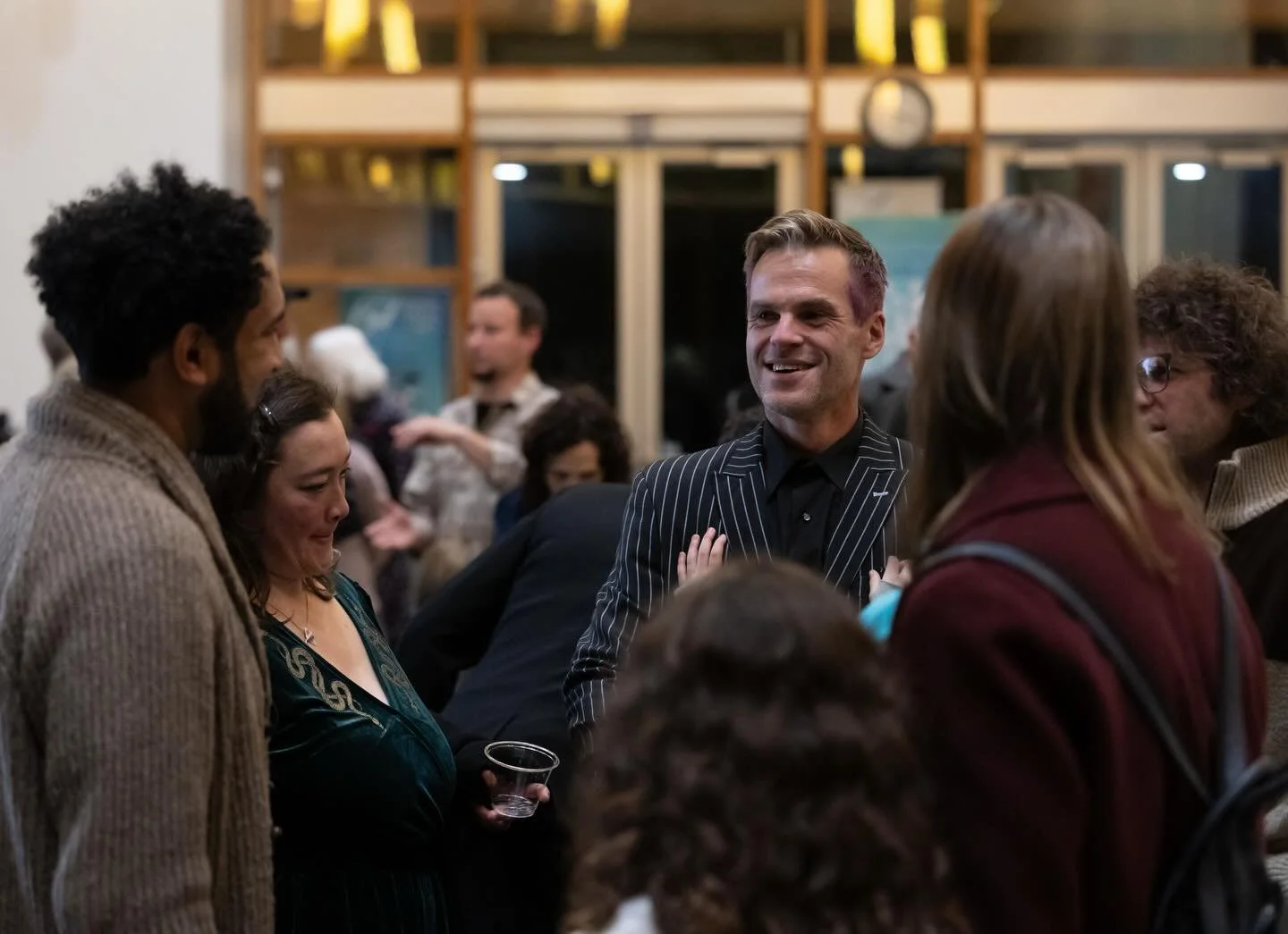 we estimated something like 300 people at the opening of &ldquo;Good Buy! Cruel World&rdquo; @vashoncenter but I was too engrossed in conversation to pull my phone out and take pictures. Anyone have any pics from the Nov.7 opening? Feel free to DM or