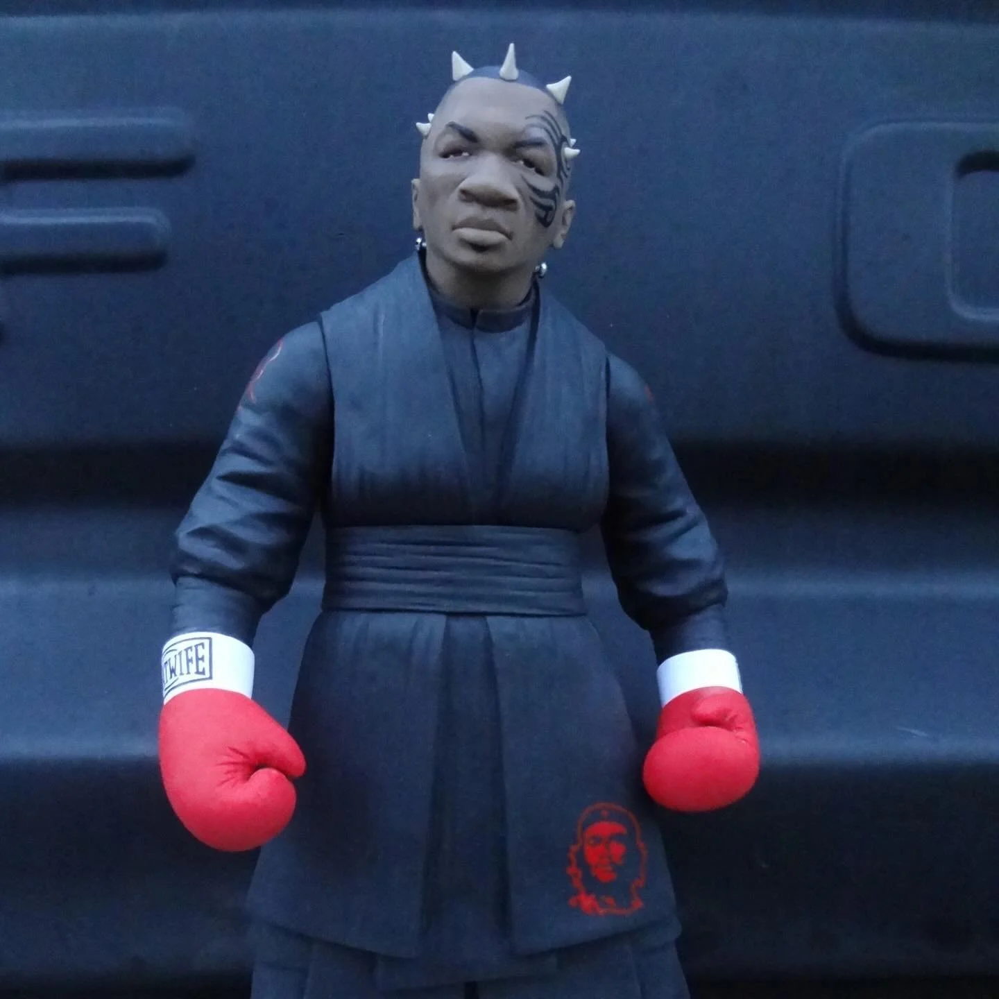 Darth Mike Tyson is up for auction at my link. If the final price gets over $800 I&rsquo;ll donate 25% to charity @domesticabusewomensnetwork