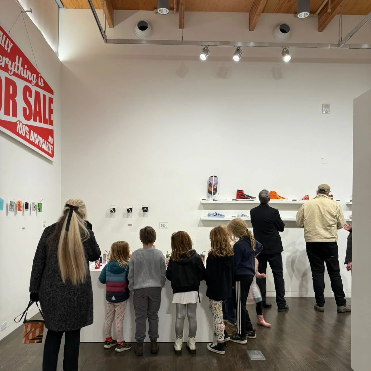 From opening night for &ldquo;Good Buy! Cruel World&rdquo; last weekend @vashoncenter. Still energized from so many great people turning out. People I loved in every direction. Show is up until Nov.30.