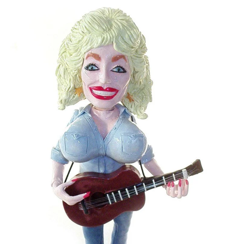 Over 20 yrs ago when I sculpted this for my #ArtArmy, I was not the sculptor I am today. And over 20 years ago when I sculpted this, Dolly had already been a lifelong hero, &ldquo;as long as I&rsquo;d been forming memories,&rdquo; as our own DJ Troy 