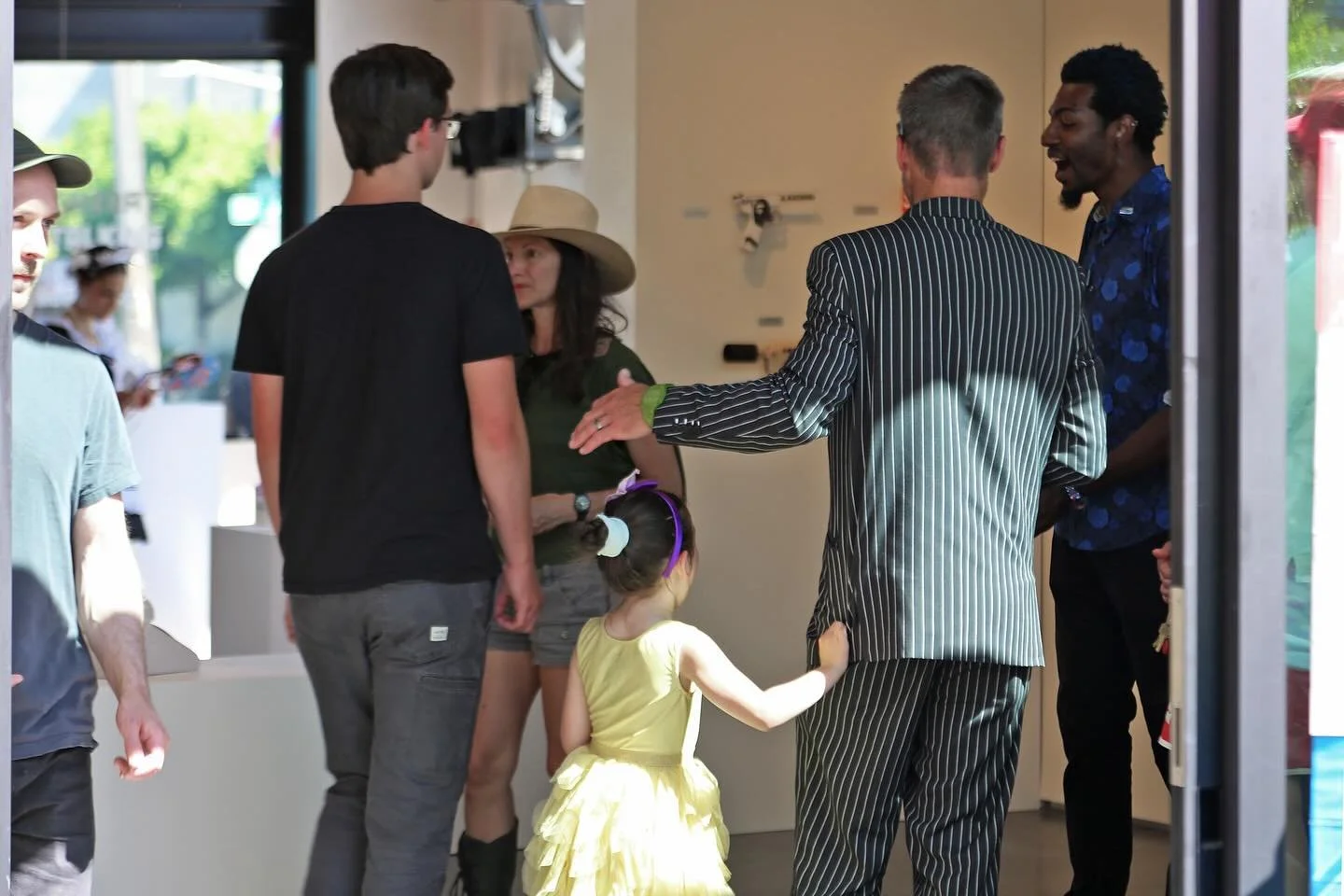 feeling very grateful and already wistful about Summer - that little one just started Kindergarten!! Just wanted to post this in thanks again to those of you who came &amp; supported my Trash Talking show this Summer. Got a great batch of pics from @