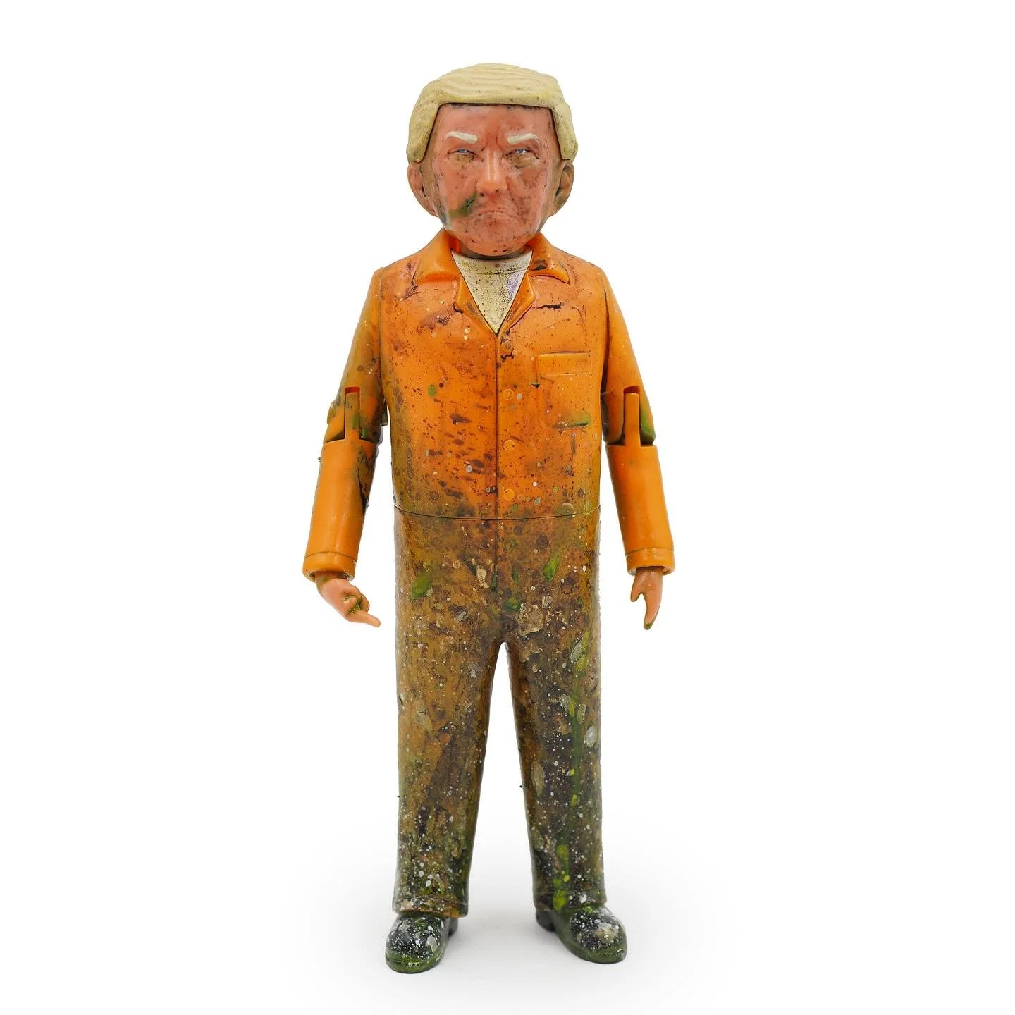 NEW RELEASE! I only made 24 of these, they&rsquo;ll debut in person @seattleartfair in 5 days - where I will raise the price - so GET YOUR FRESHLY SPOILED ROT-IN-JAIL TRUMP ACTION FIGURES RIGHT HERE RIGHT NOW

And no, I don&rsquo;t hate Trump. I have